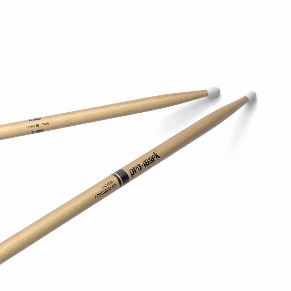 Baquetas ProMark 5B punta de nylon Forward Hickory foto 3