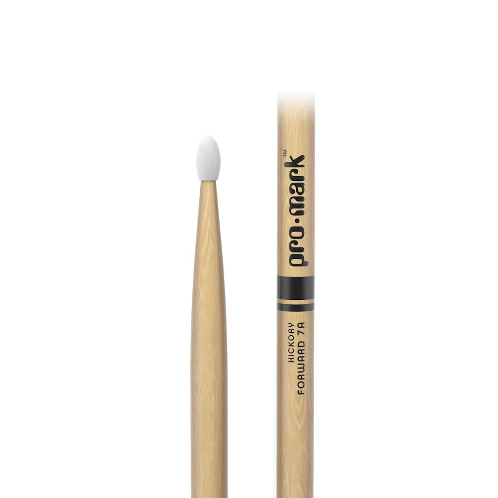 Baquetas ProMark 7A punta de nylon Forward Hickory foto 4