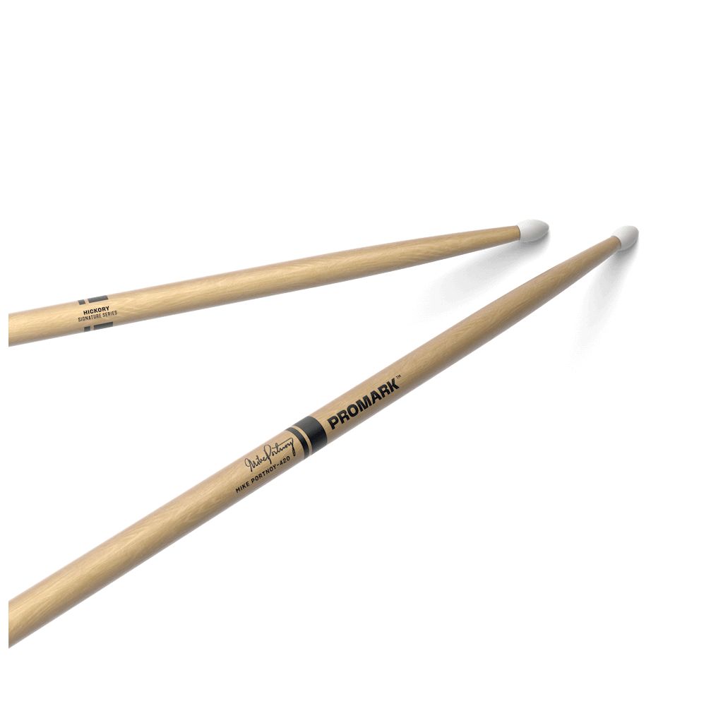 Baquetas ProMark 7A punta de nylon Mike Portnoy 420TX420N foto 2