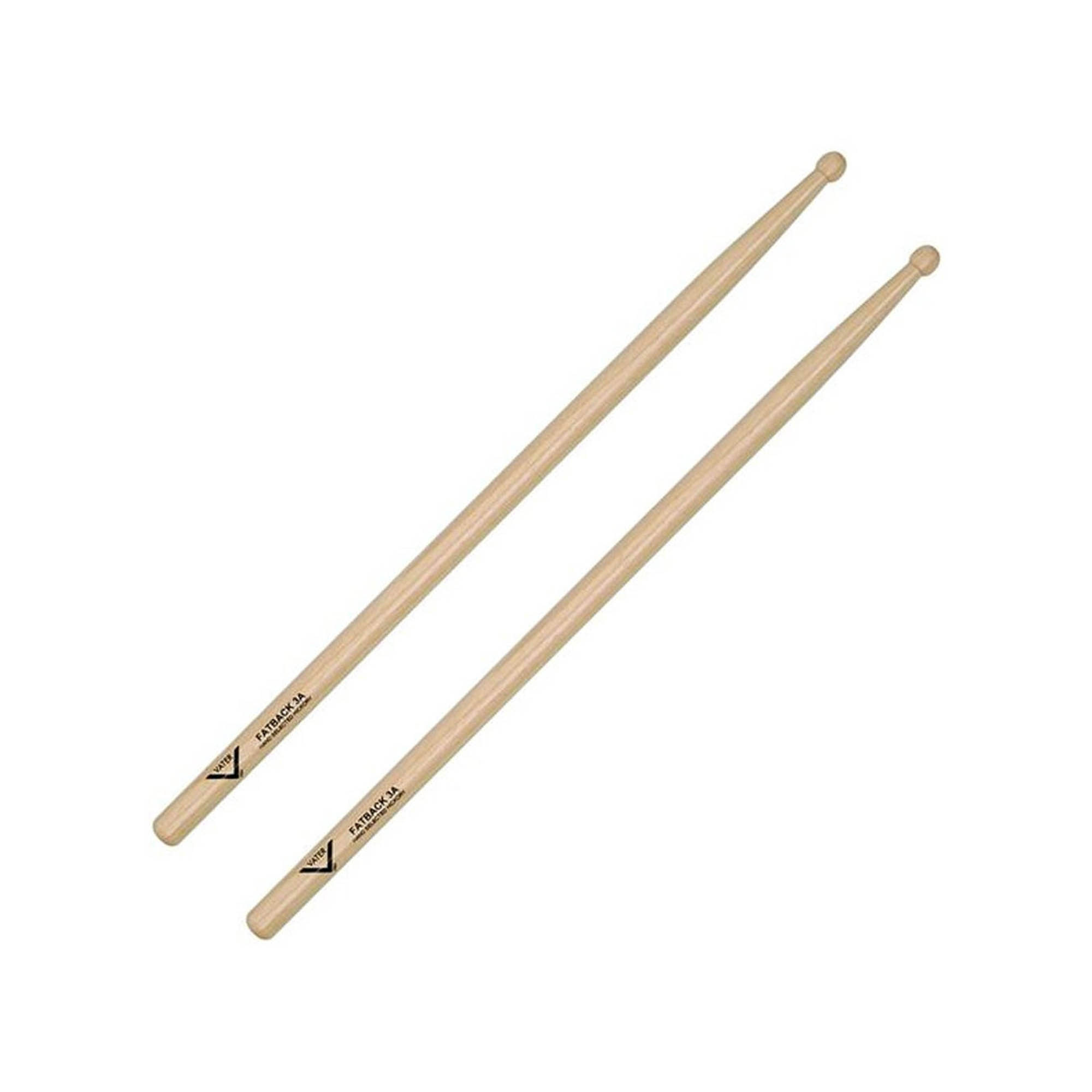Baquetas Vater 3A Fatback VH3AW punta de madera