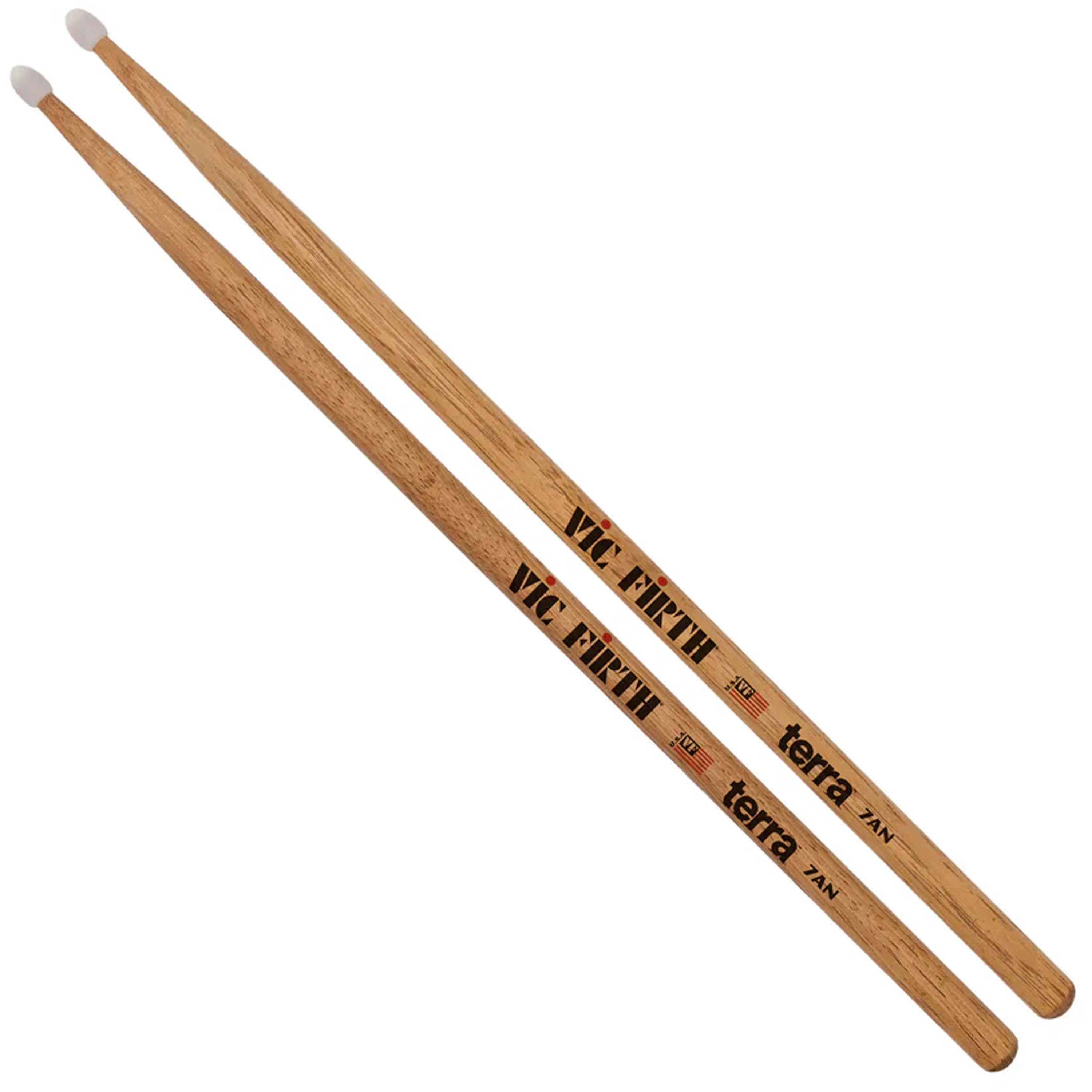 Baquetas Vic Firth American Classic® 7ATN - Terra Series Punta de Nylon