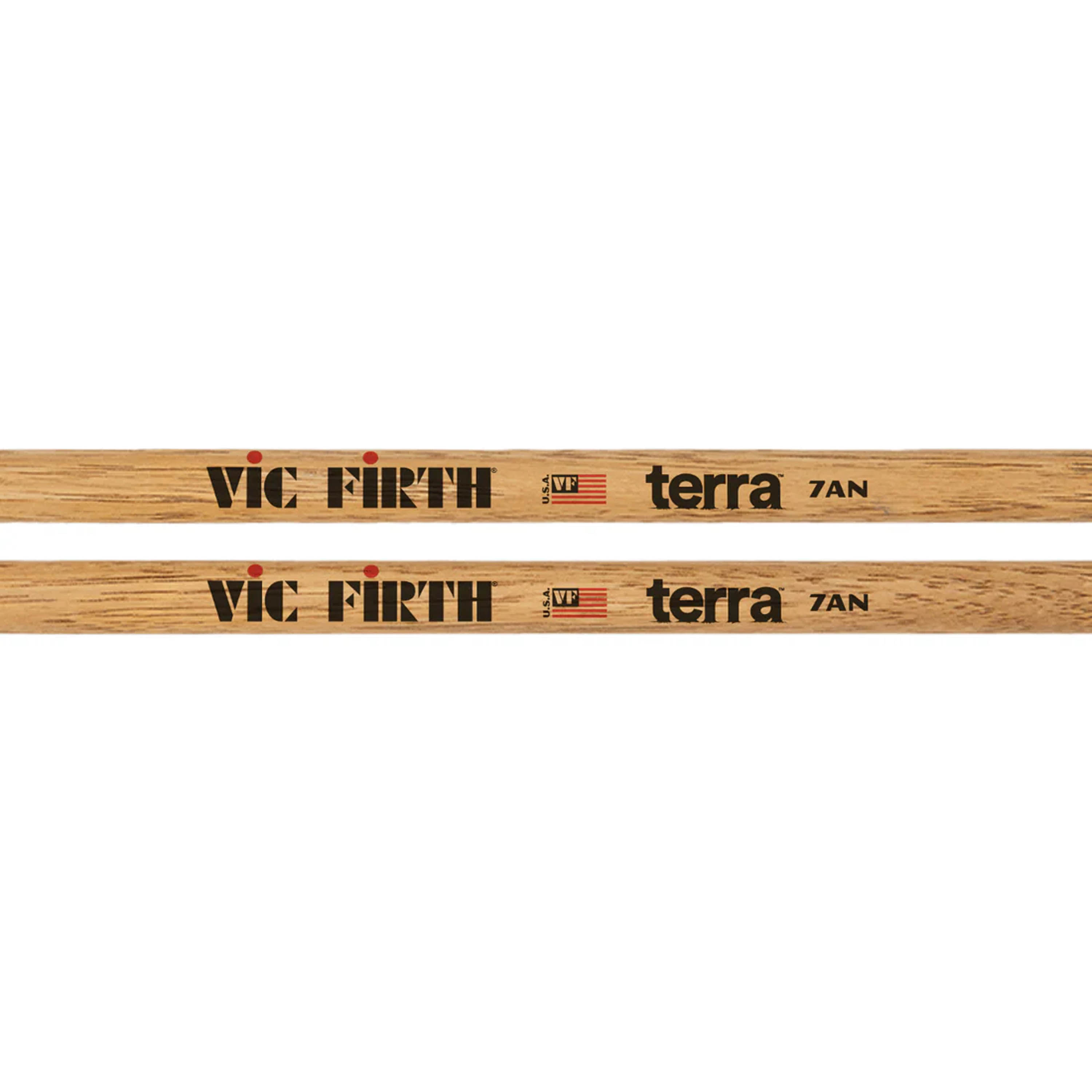 Baquetas Vic Firth American Classic® 7ATN - Terra Series Punta de Nylon foto 2