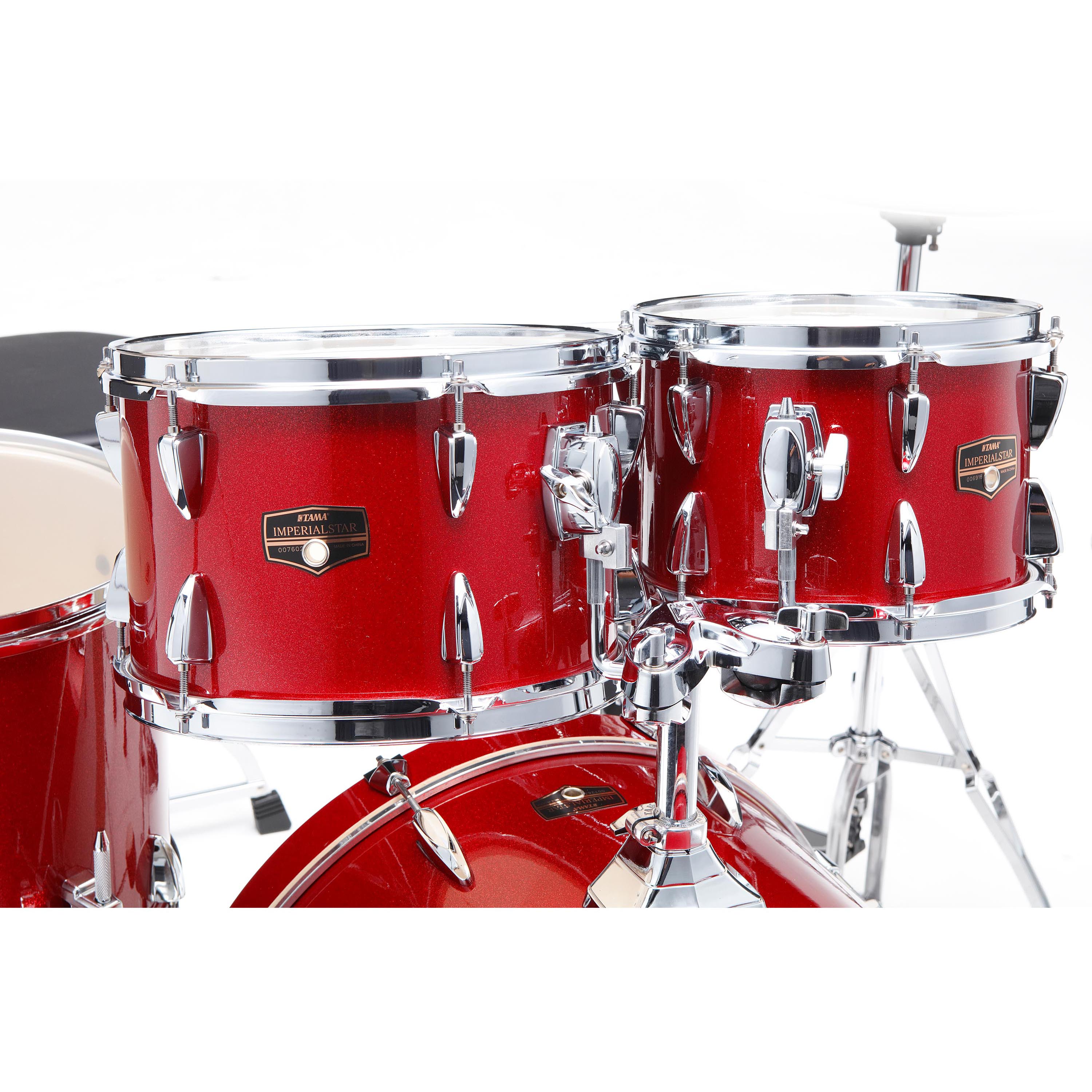 Batería acústica Tama Imperialstar IP50H6W 5 piezas - Rock Burnt Red Mist foto 3