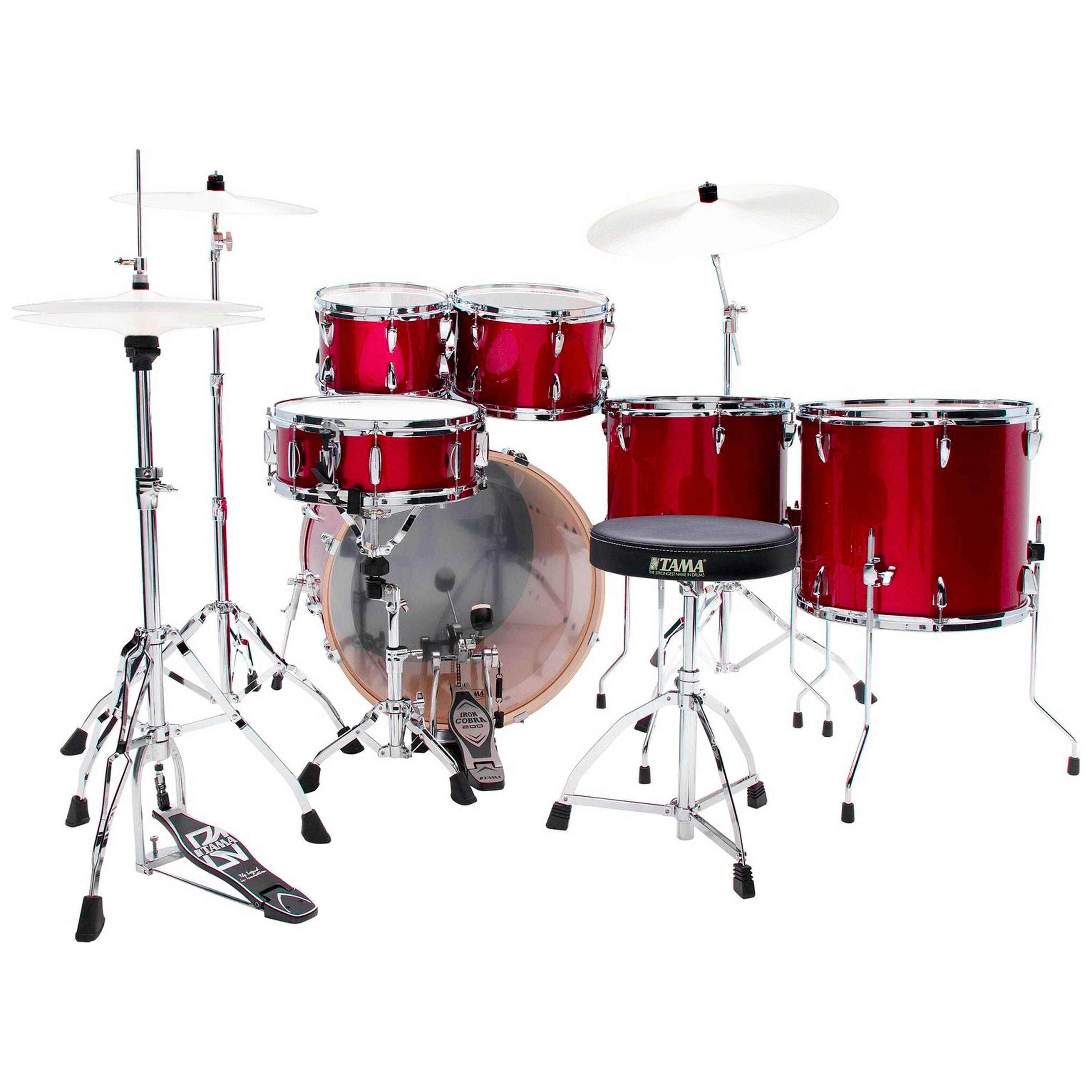 Batería acústica Tama Imperialstar IP62H6W - Burnt Red Mist foto 2