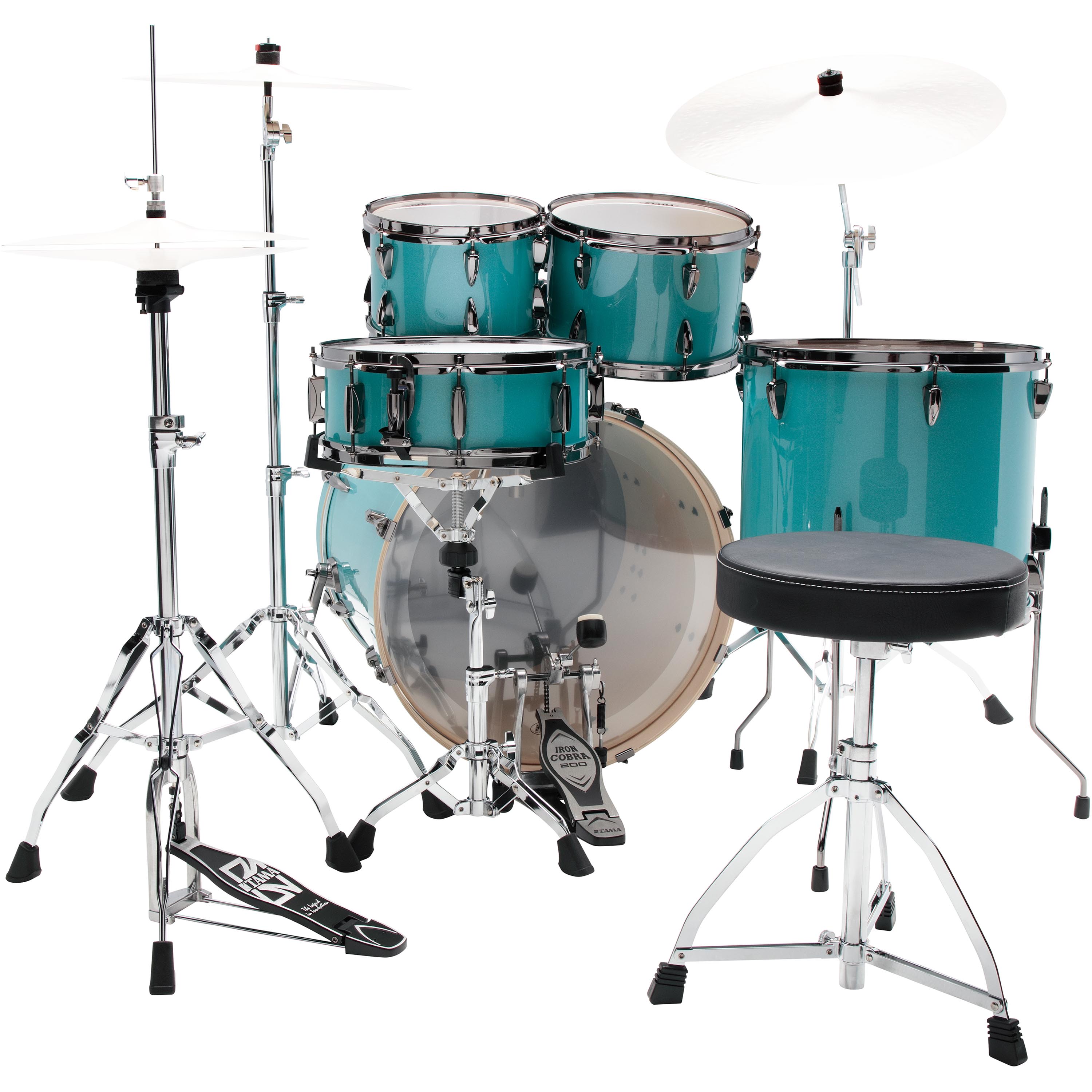 Batería acústica Tama IP52H6WBN-SLM Imperialstar 5 piezas - Sky Blue Mist foto 3