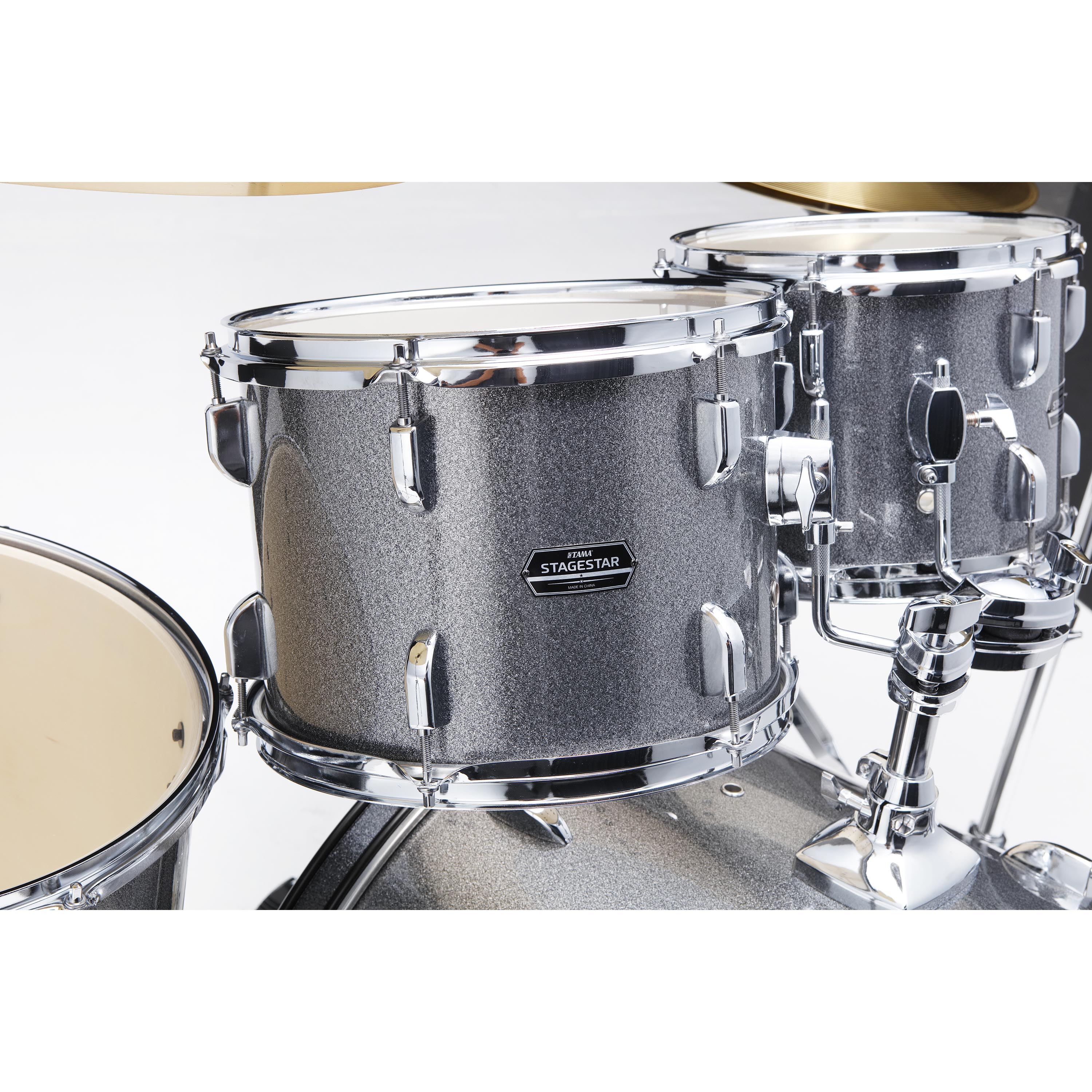 Batería acústica TAMA Stagestar ST52H6C 5 piezas - Cosmic Silver Sparkle foto 2