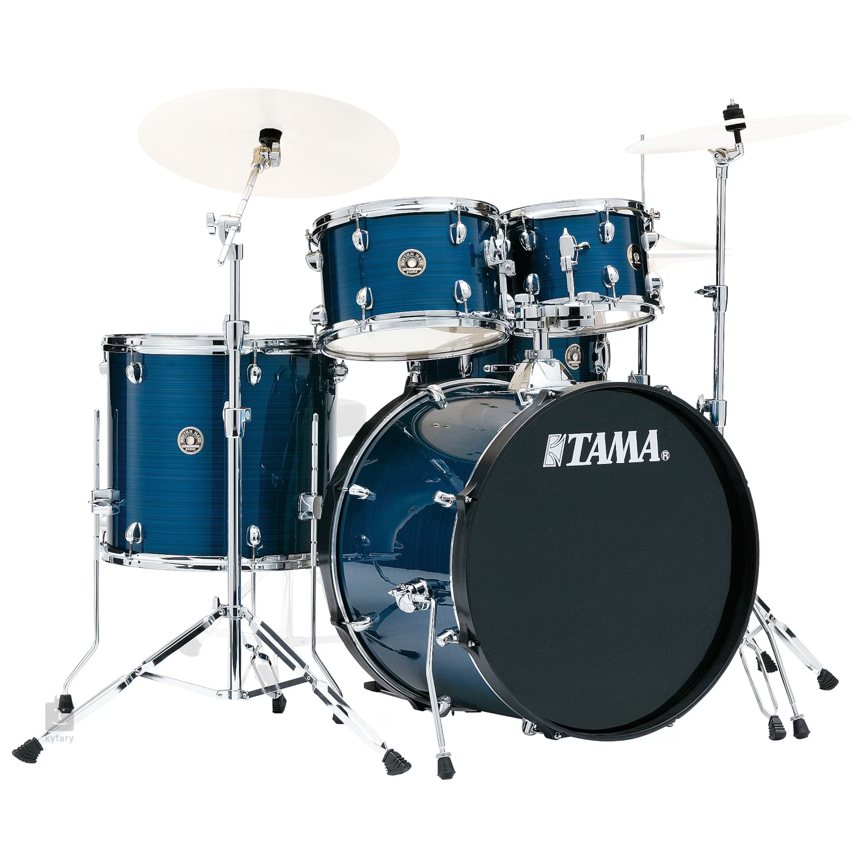 Batería Tama Rhythm Mate de 5 piezas color Hairline Blue