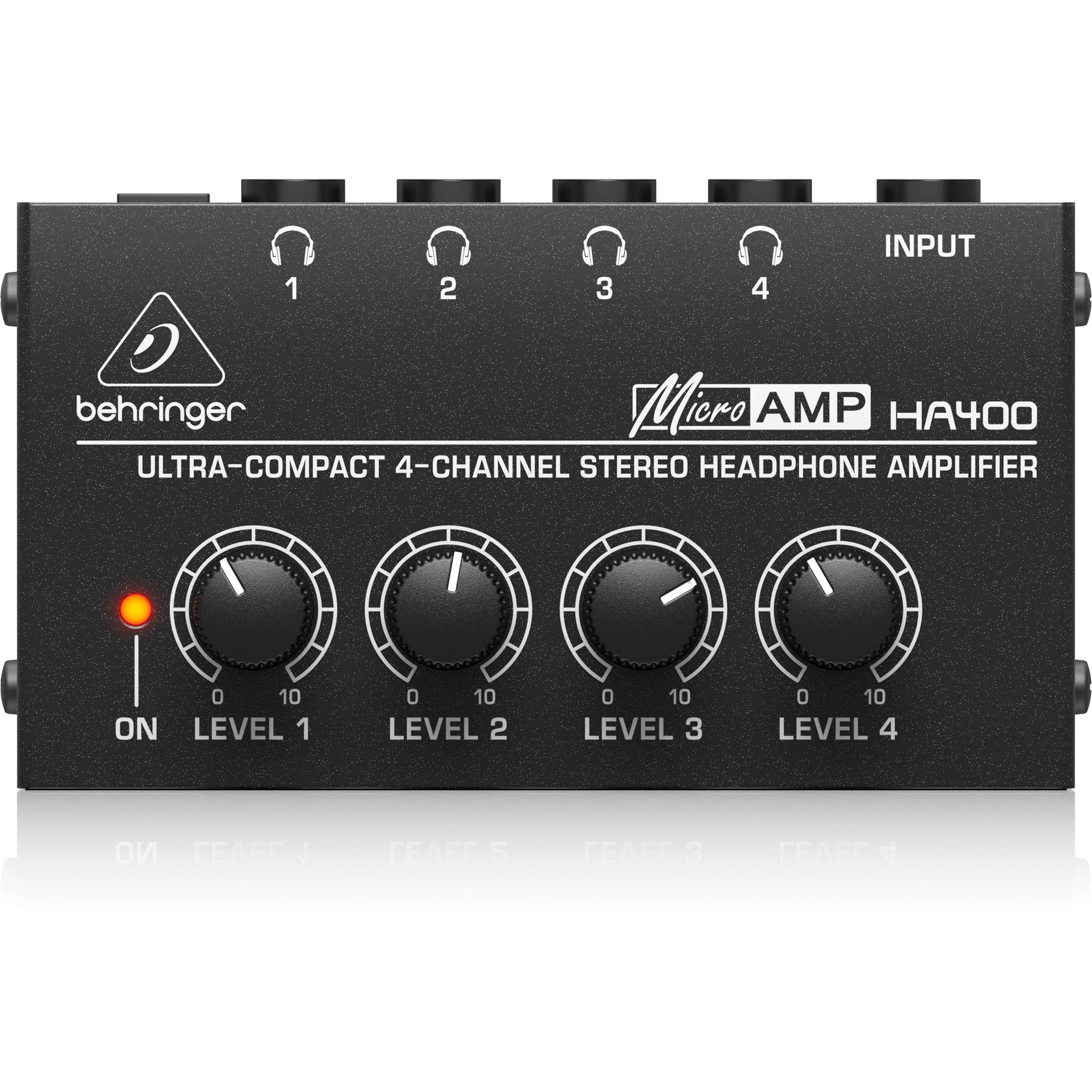 Behringer HA400 Amplificador de Audífonos de 4 Canales