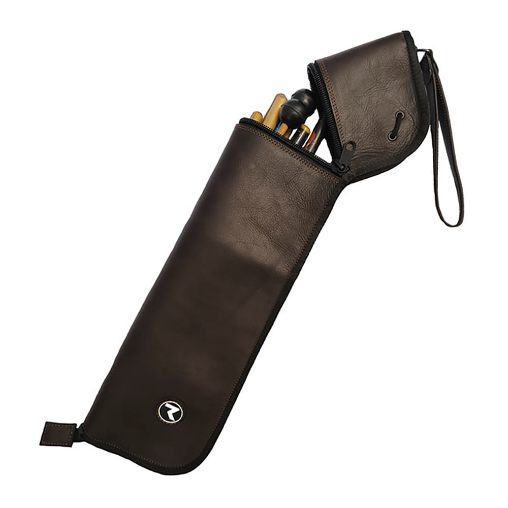 Bolso Baquetero Raven Straps Drumstick Bag - Dark Brown foto 2