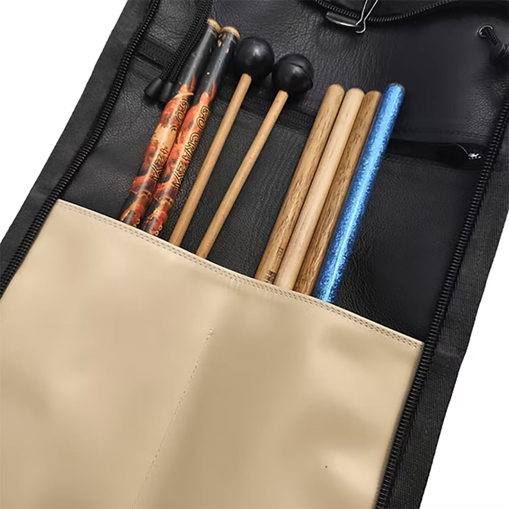 Bolso Baquetero Raven Straps Drumstick Bag - Olympic White foto 4