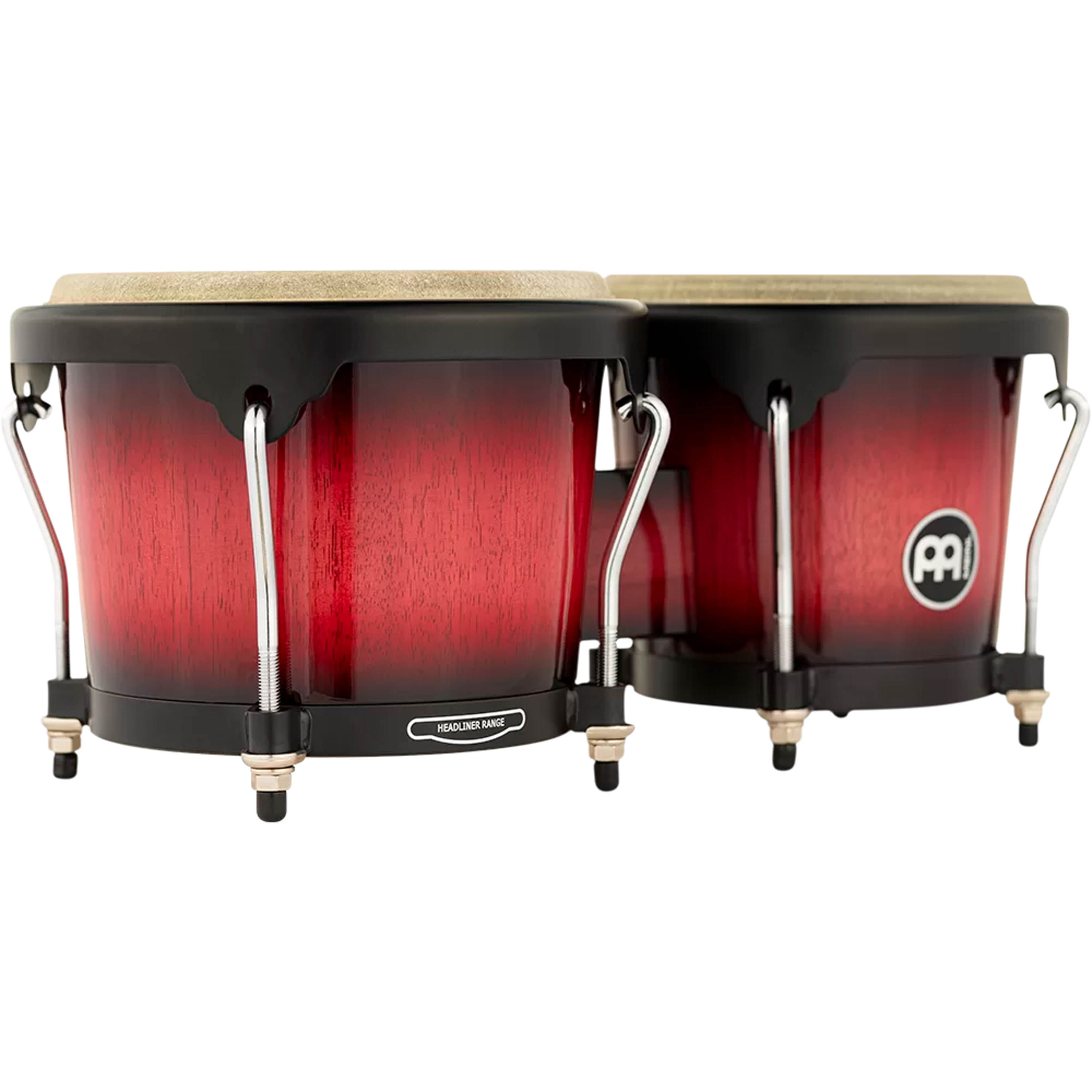 Bongo Meinl HB100 Headliner Series - Wine Red Burst foto 5