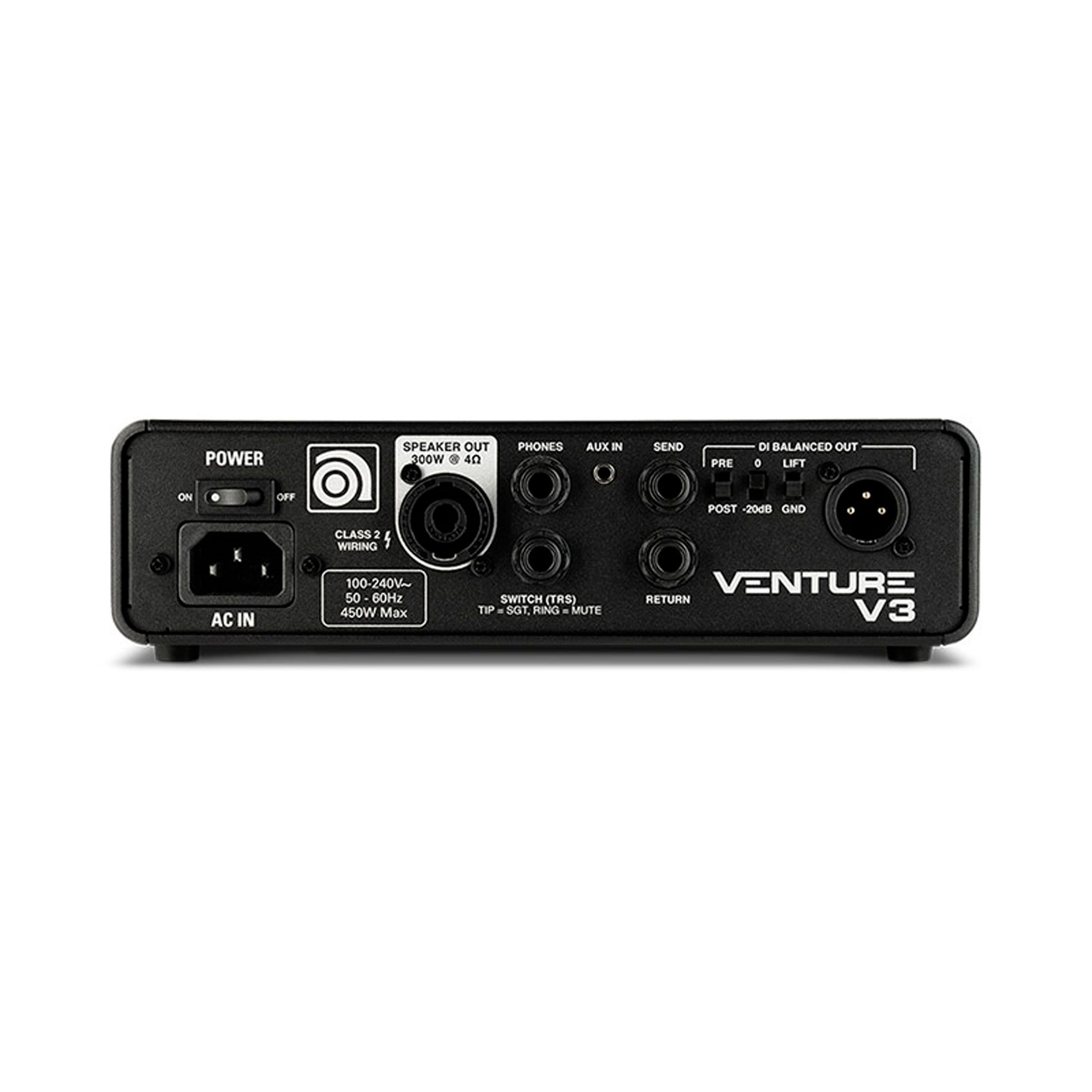 Cabezal de bajo Ampeg Venture V3 de 300 watts foto 2