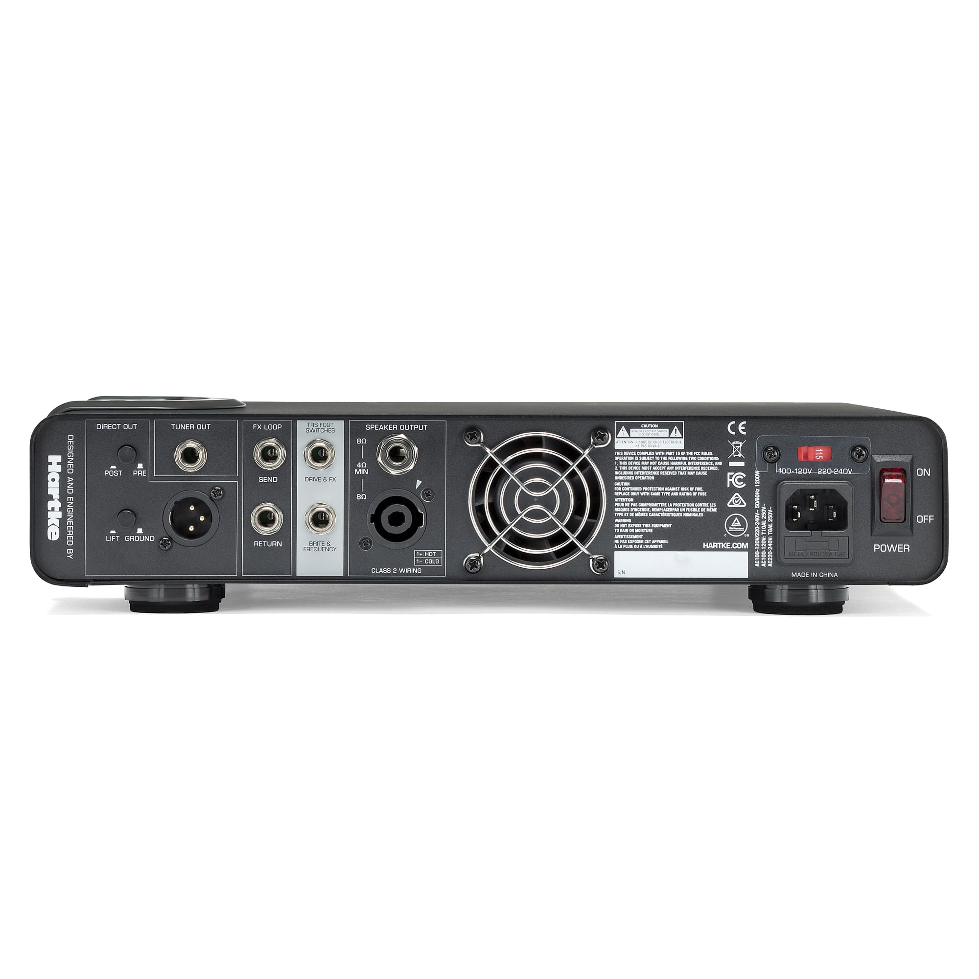Cabezal de bajo Hartke System LX8500 foto 3
