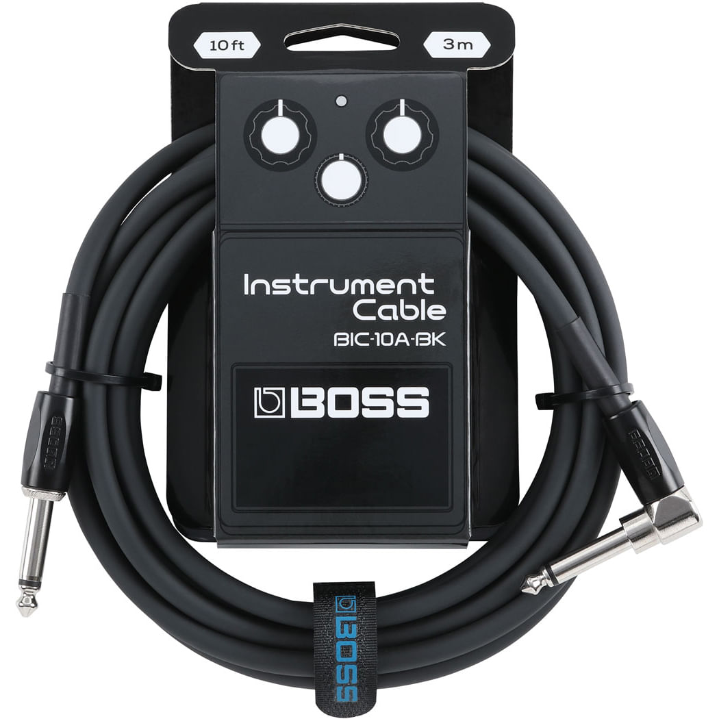Cable De Instrumento Boss BIC-10A-BK - 3 Mts