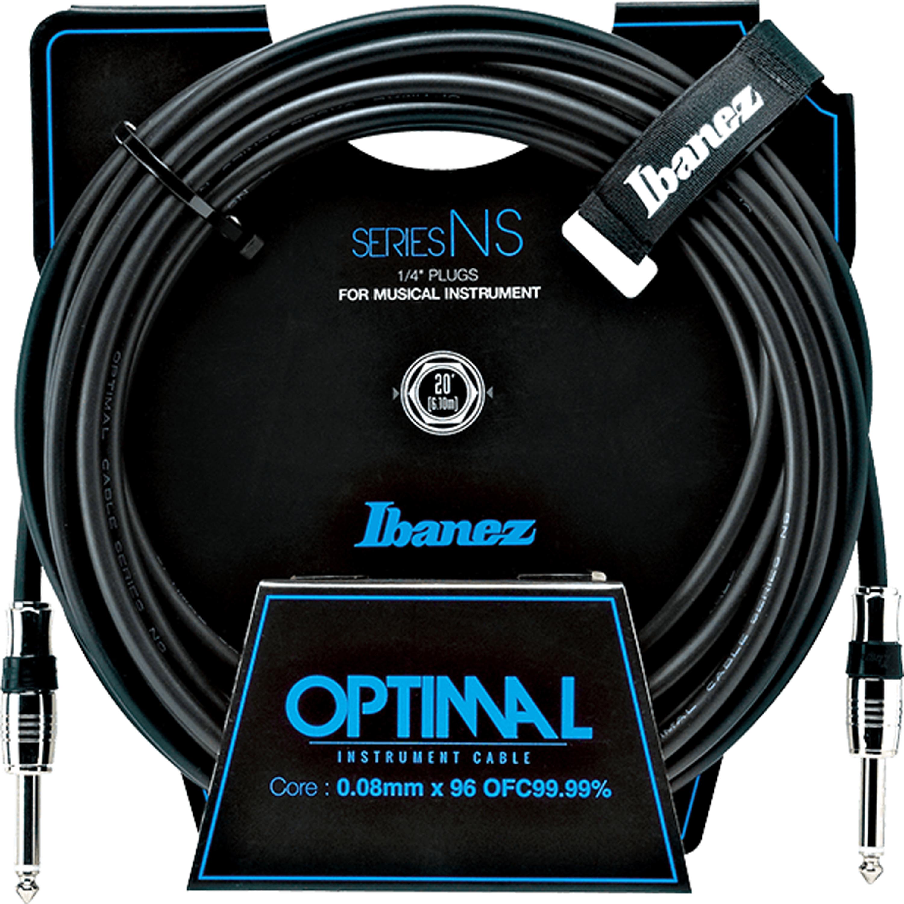 Cable de instrumento Ibanez Optimal NS20 - 6m