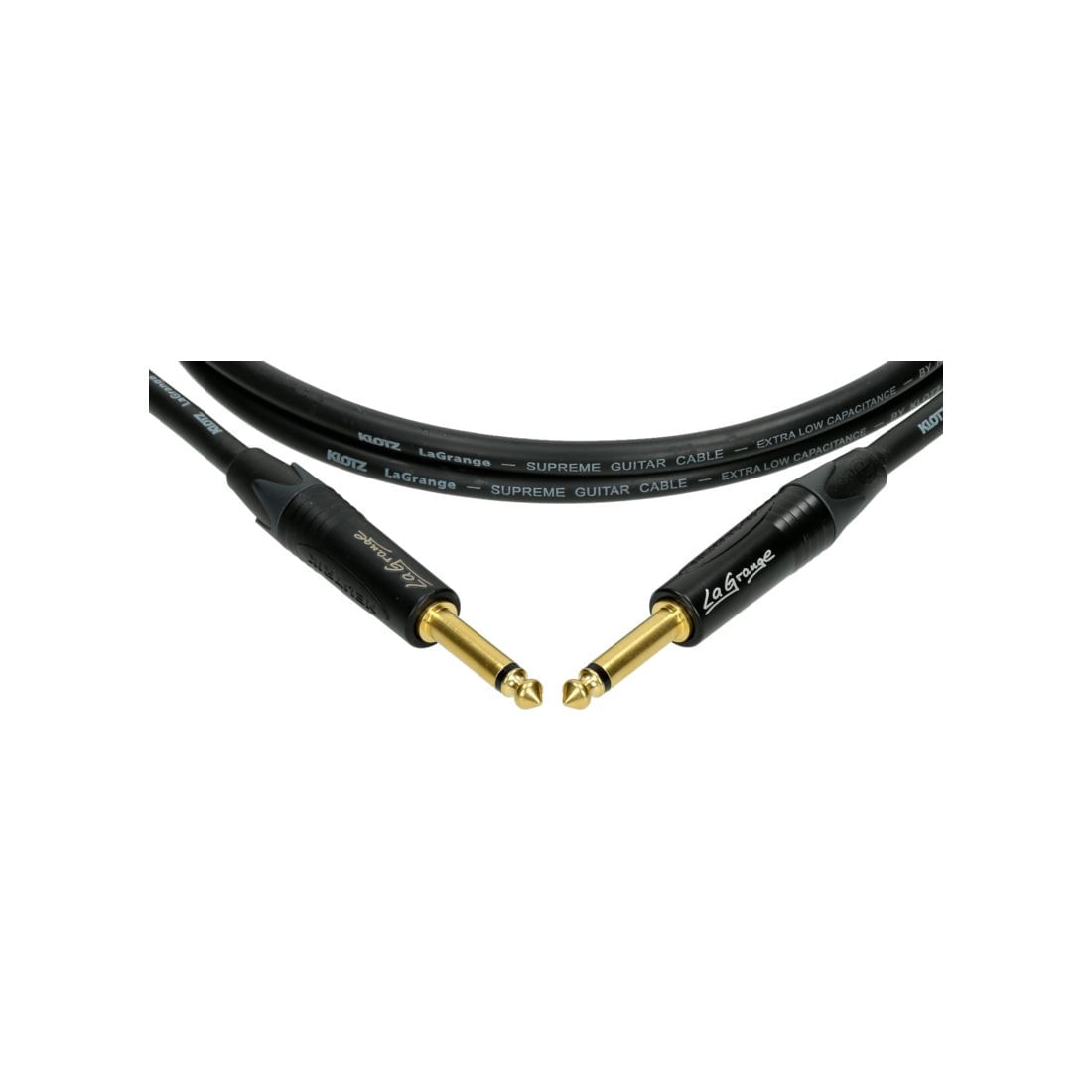 Cable de instrumento Klotz LA-Grange Supreme 1/4 a 1/4 rectos 3m - LA-GPP0300 foto 2