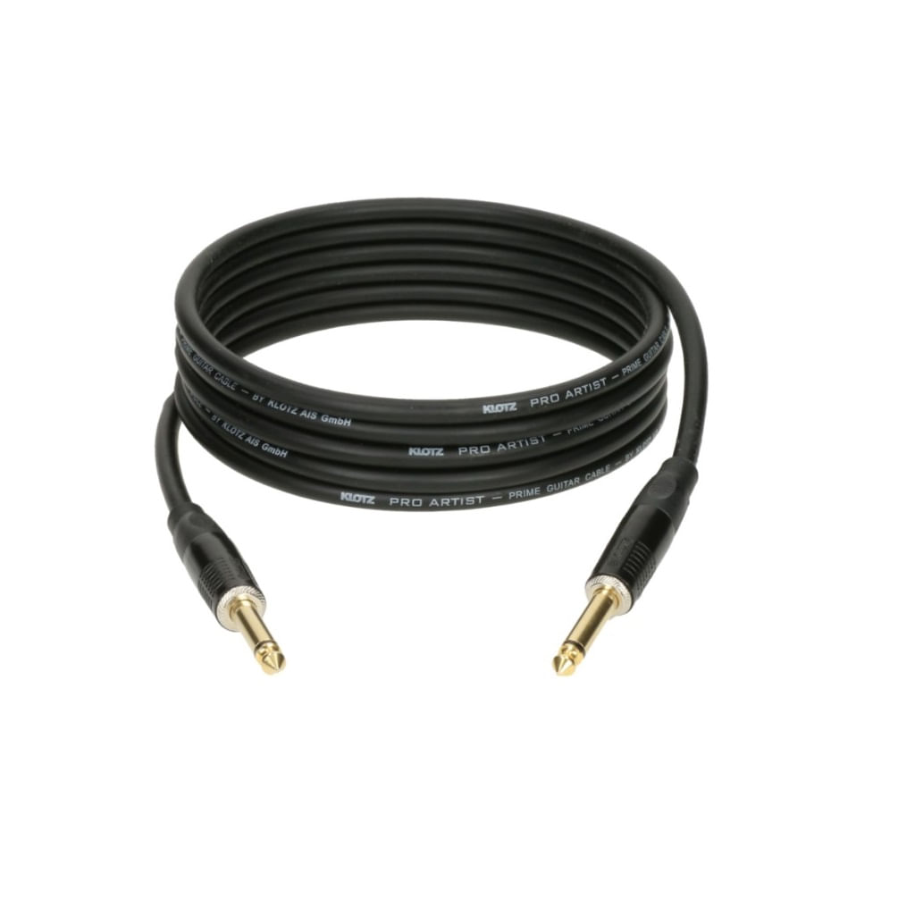 Cable de instrumento Klotz Pro Artist 1/4 a 1/4 rectos 4.5m - PROK045PP
