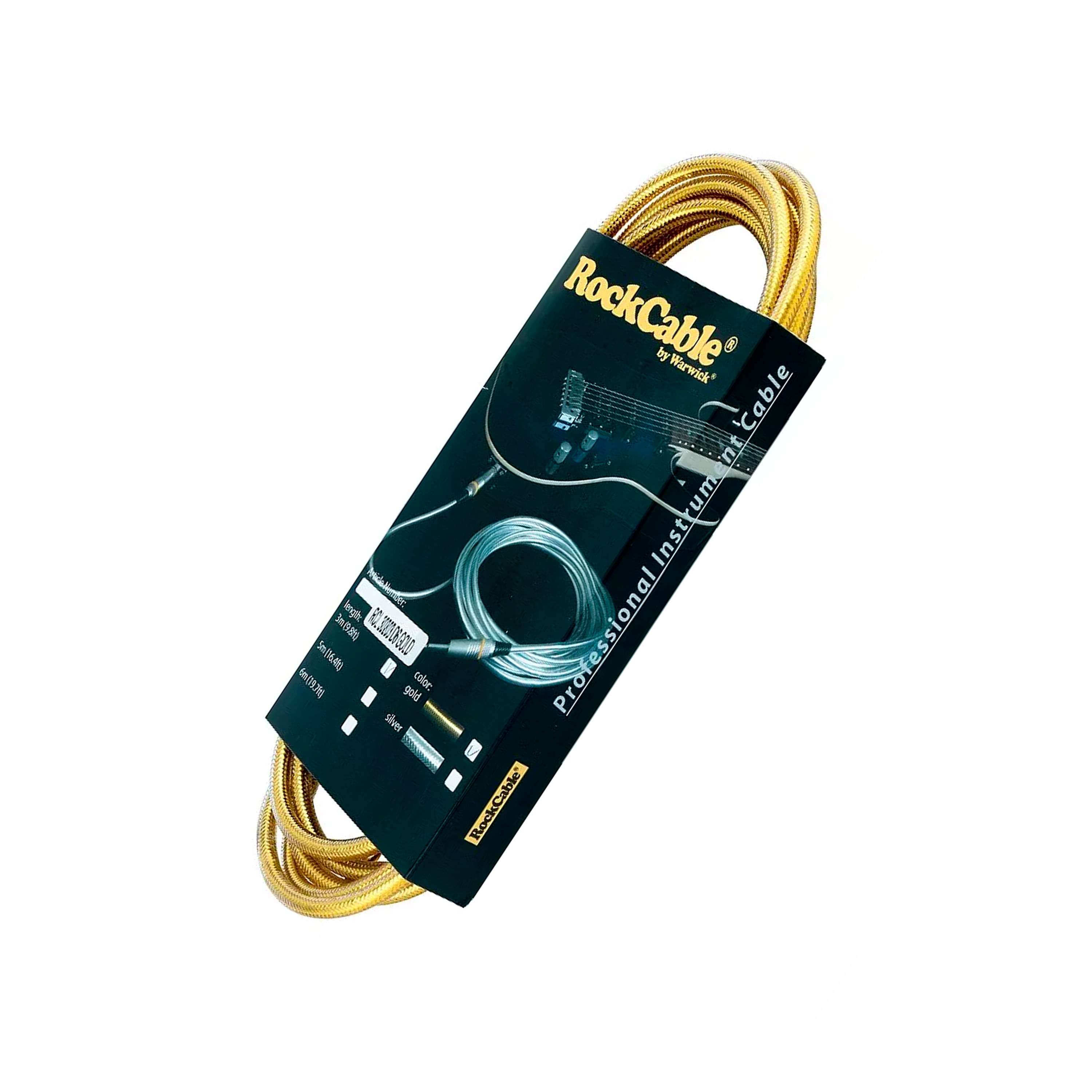 Cable de instrumento Rockcable RCL30203 D6 de 3 metros