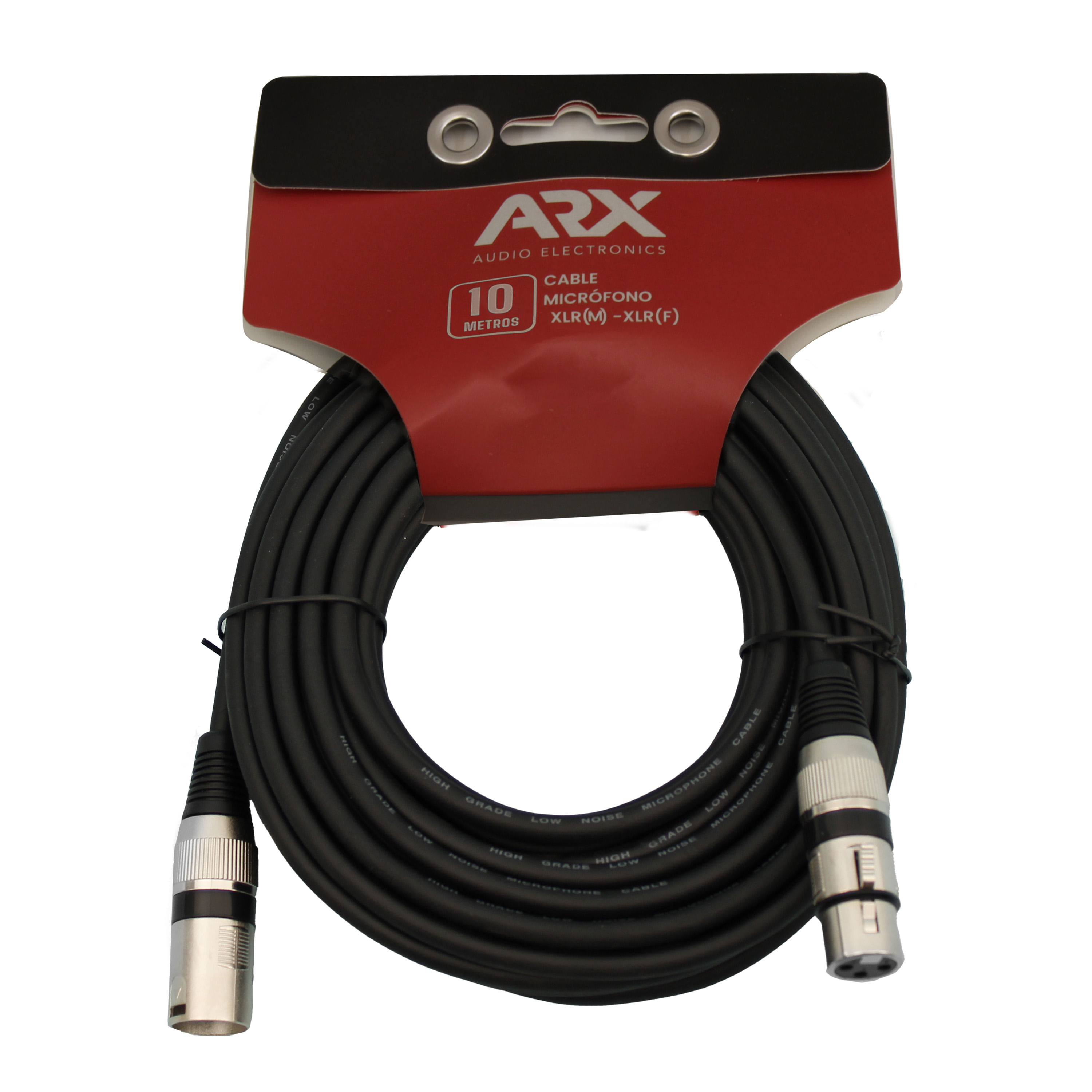 Cable de micrófono ARX XLR 10 metros