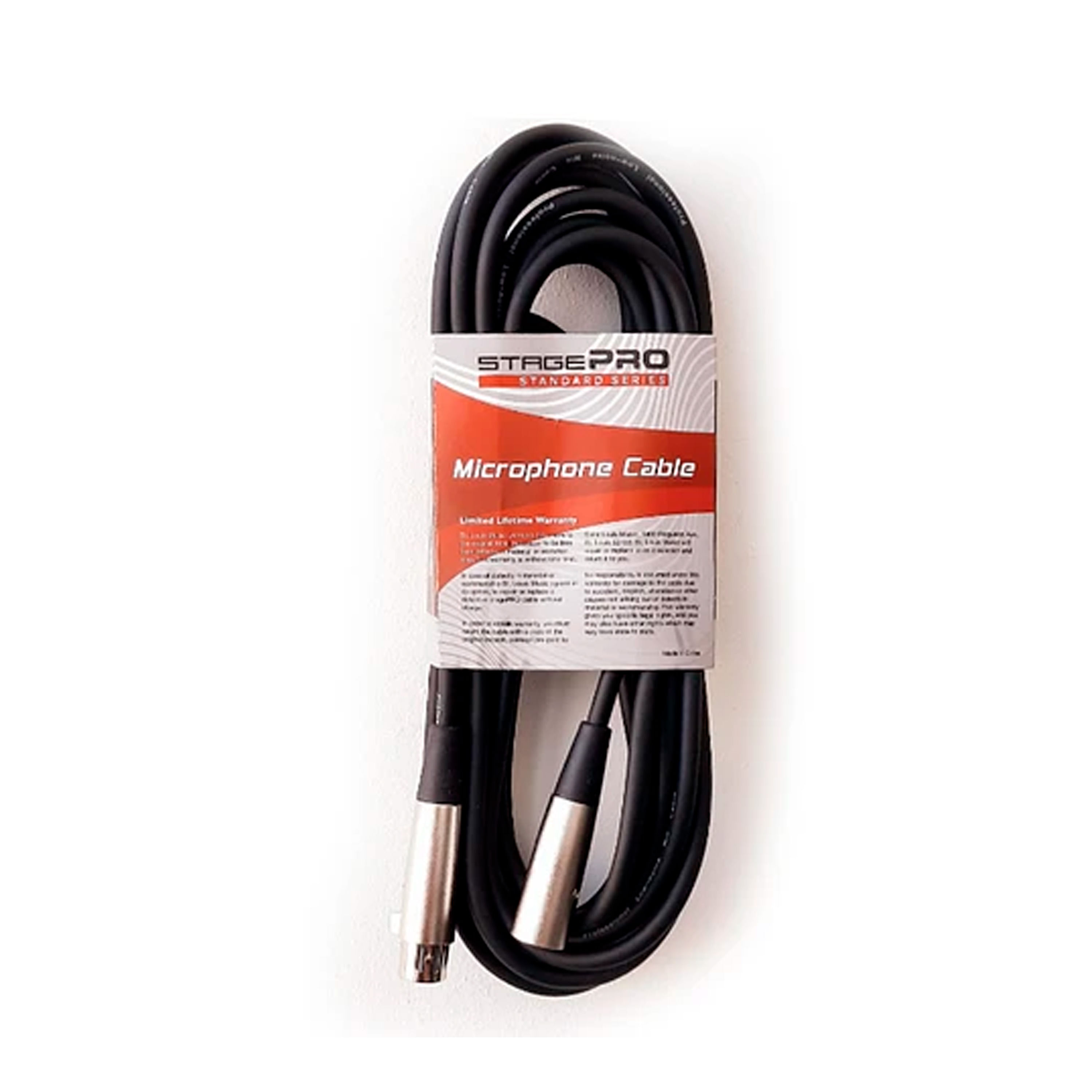 Cable de micrófono Stagepro SPG10ML de 3 metros