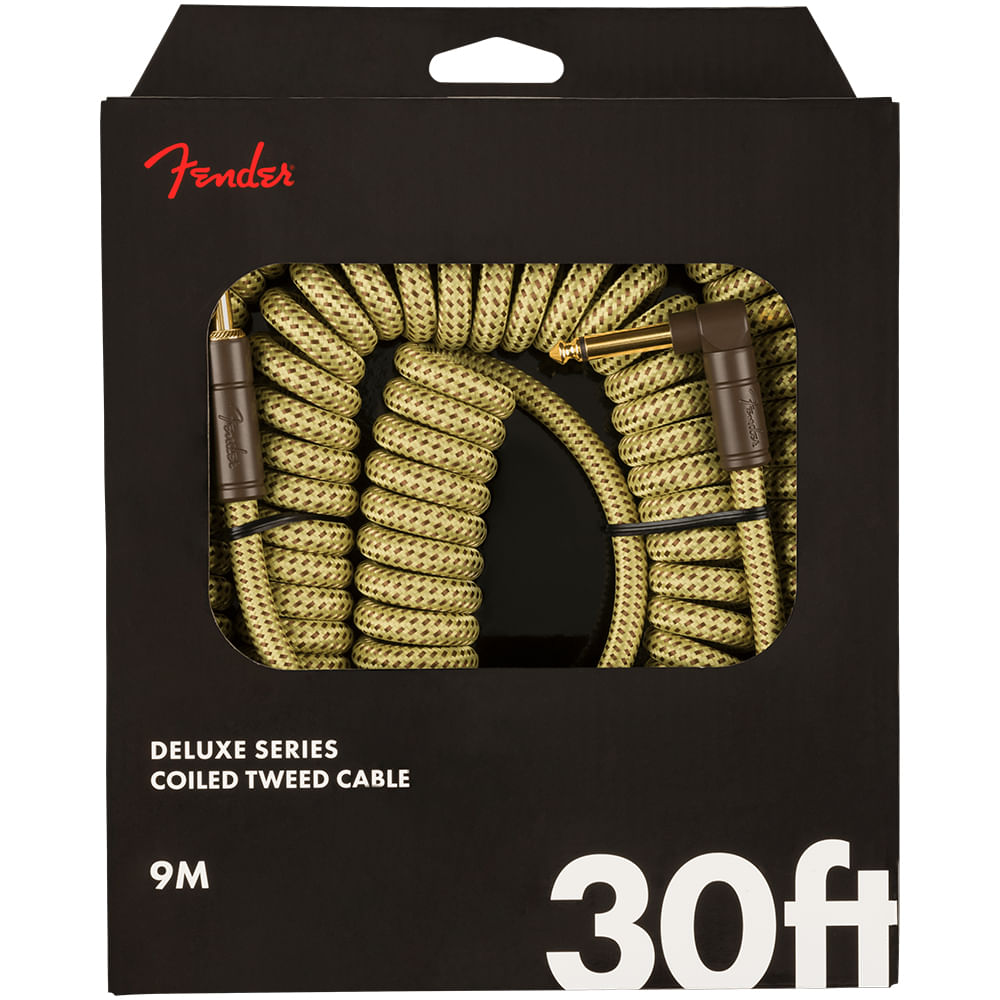 Cable Instrumento Fender Deluxe Series Tweed Coil - 9m foto 4