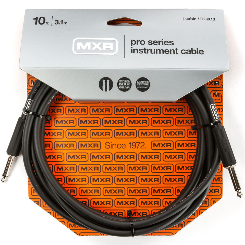 Cable Instrumento MXR Pro Series DCIX10 - 3m