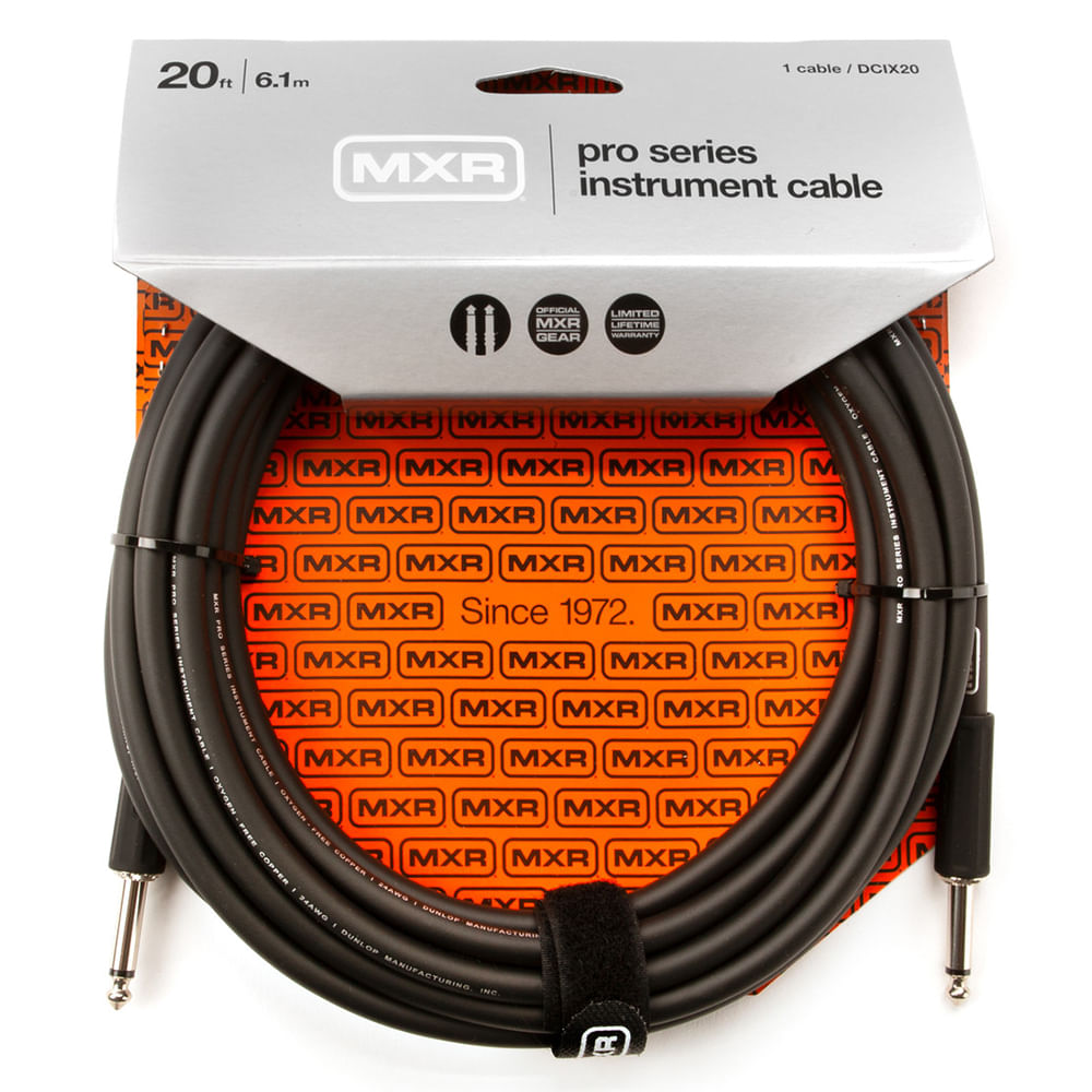 Cable Instrumento MXR Pro Series DCIX20 - 6m