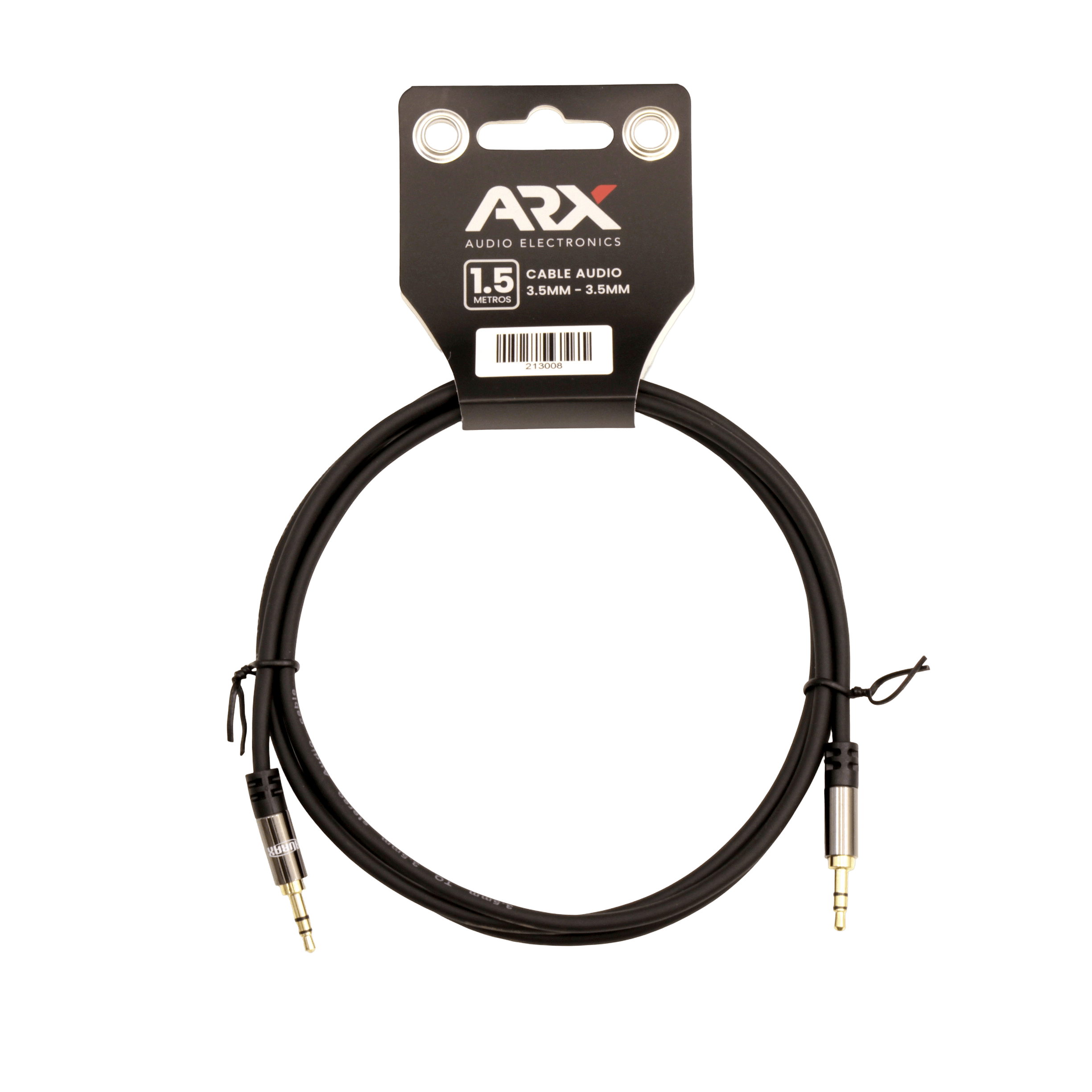 Cable miniplug 3.5mm ARX 1.5M