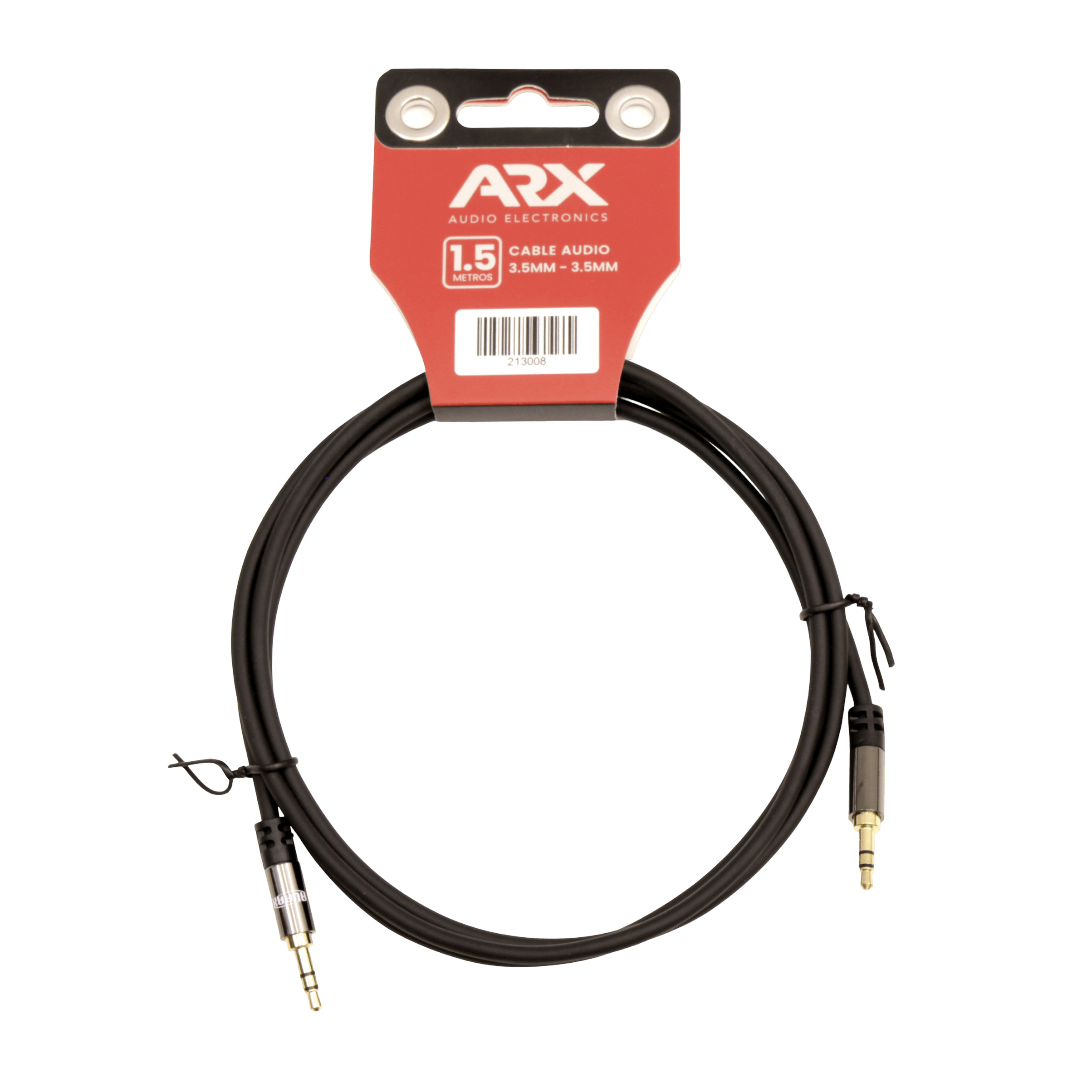 Cable miniplug 3.5mm ARX 1.5M foto 2