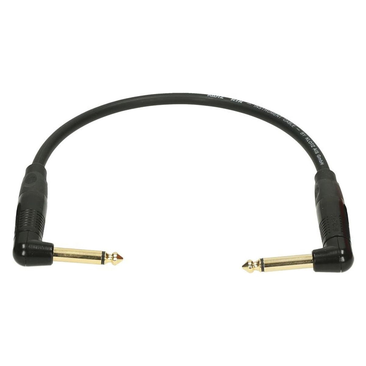 Cable Patch c/ conectores angulados Klotz KIKPK020RR - 20cm