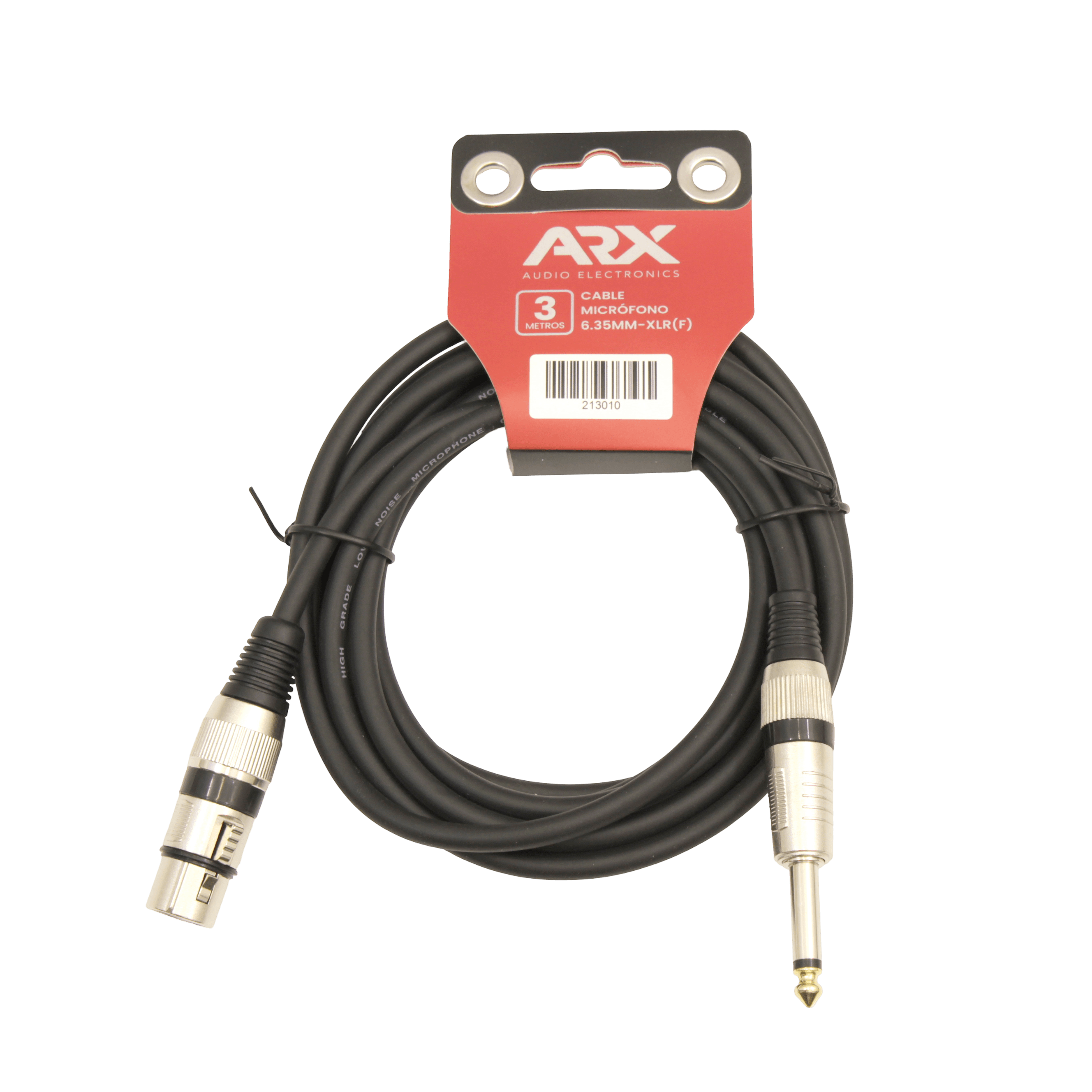 Cable XLR plug a XLR (F) ARX 3M foto 2
