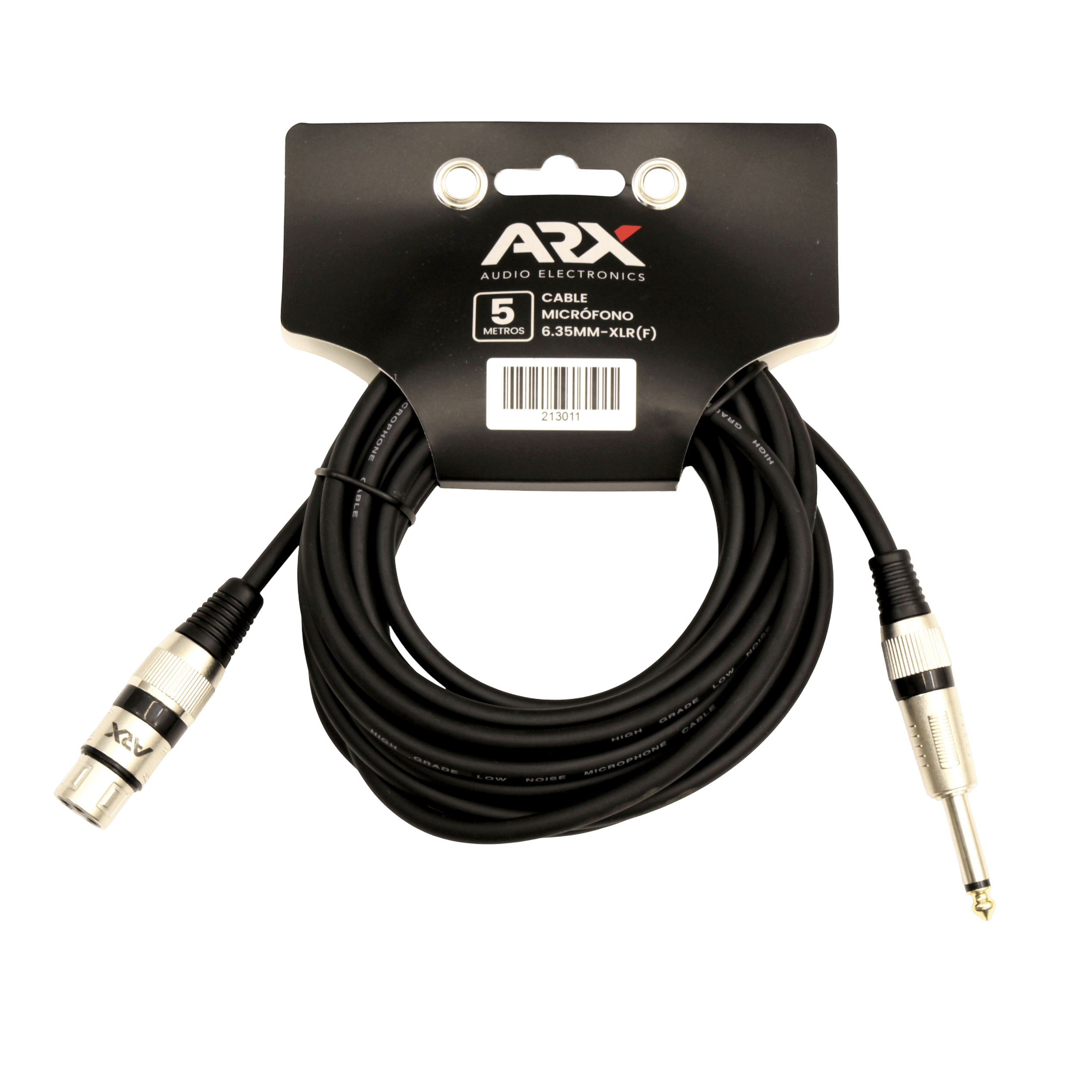 Cable XLR plug a XLR (F) ARX 5M