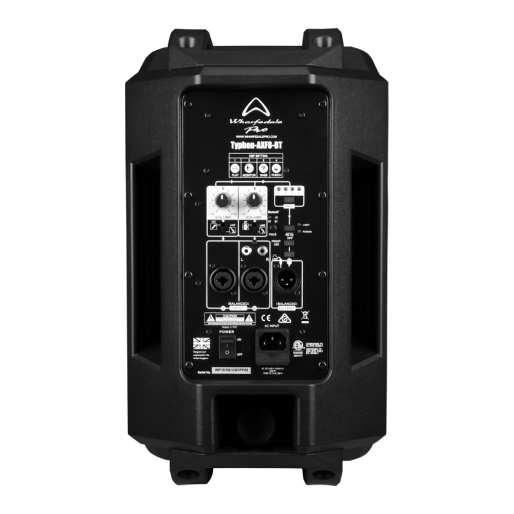 Caja Activa Con Bluetooth Wharfedale TYPHON-AXF8-BT - 8"/720w foto 3