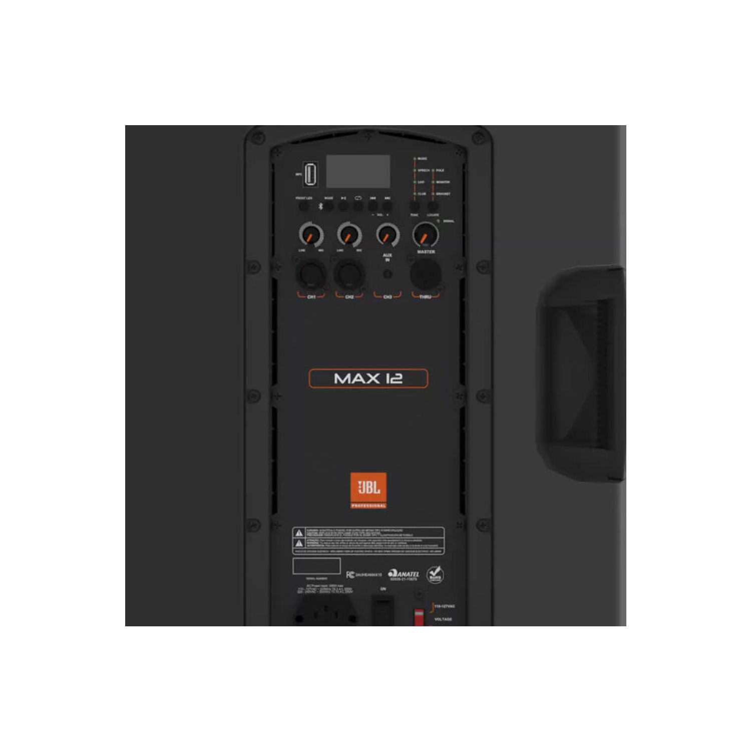 Caja acústica activa JBL MAX 12 Bluetooth - 350W 12" foto 5