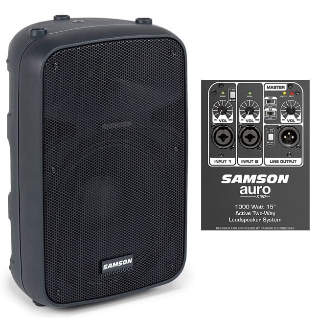 Caja Acústica Activa Samson AURO X15D - 500w