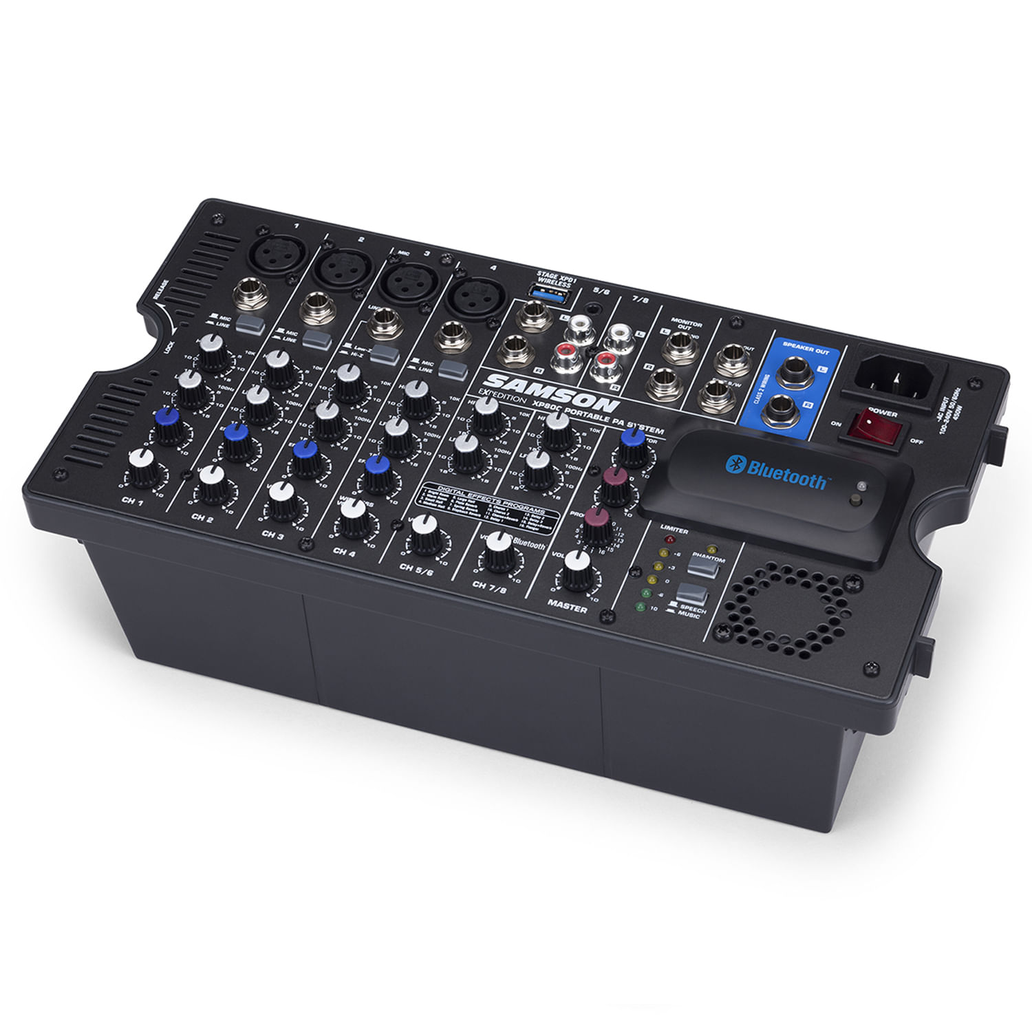 Caja acústica activa Samson XP800 - con Bluetooth foto 3