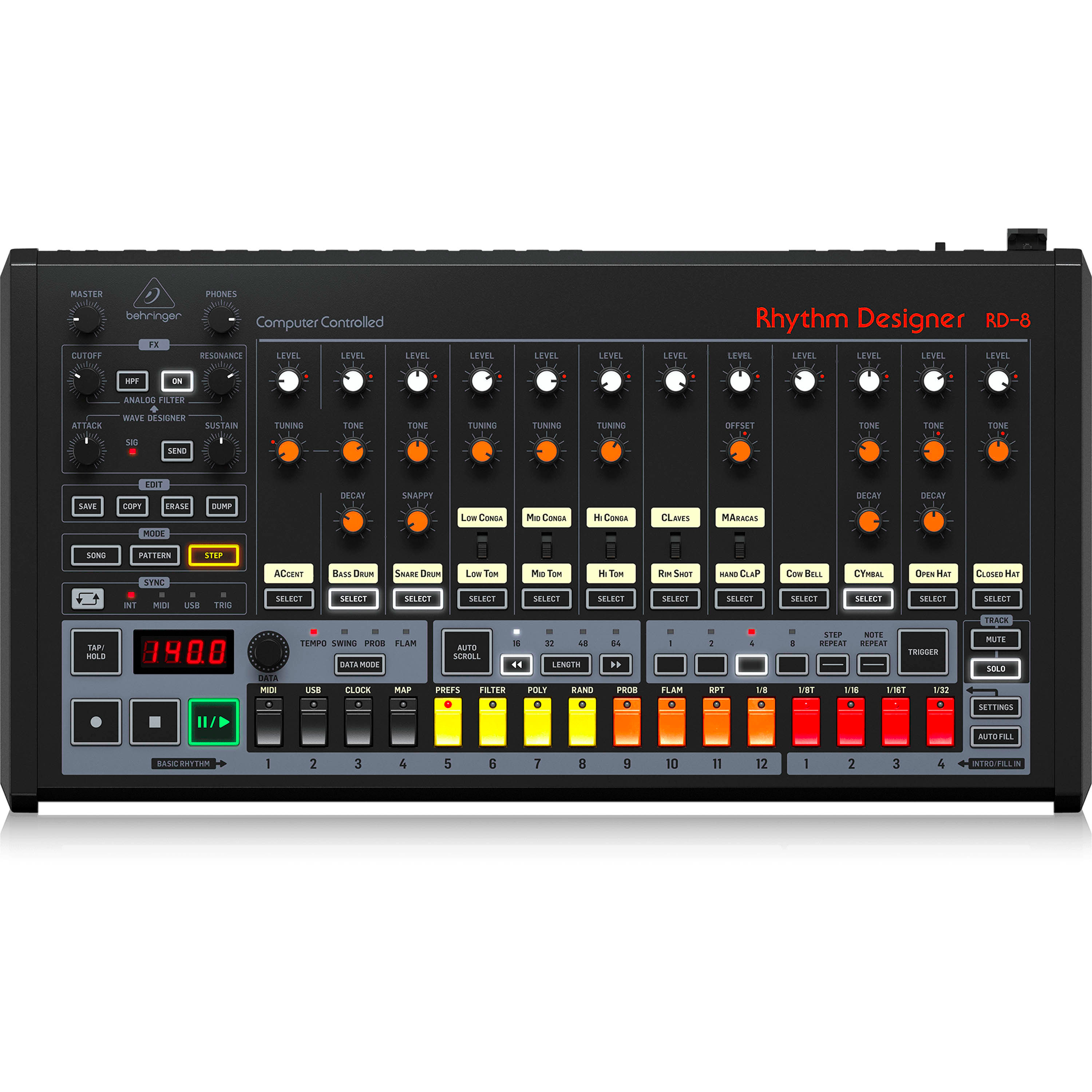Caja de ritmos Behringer RD-8 MKII