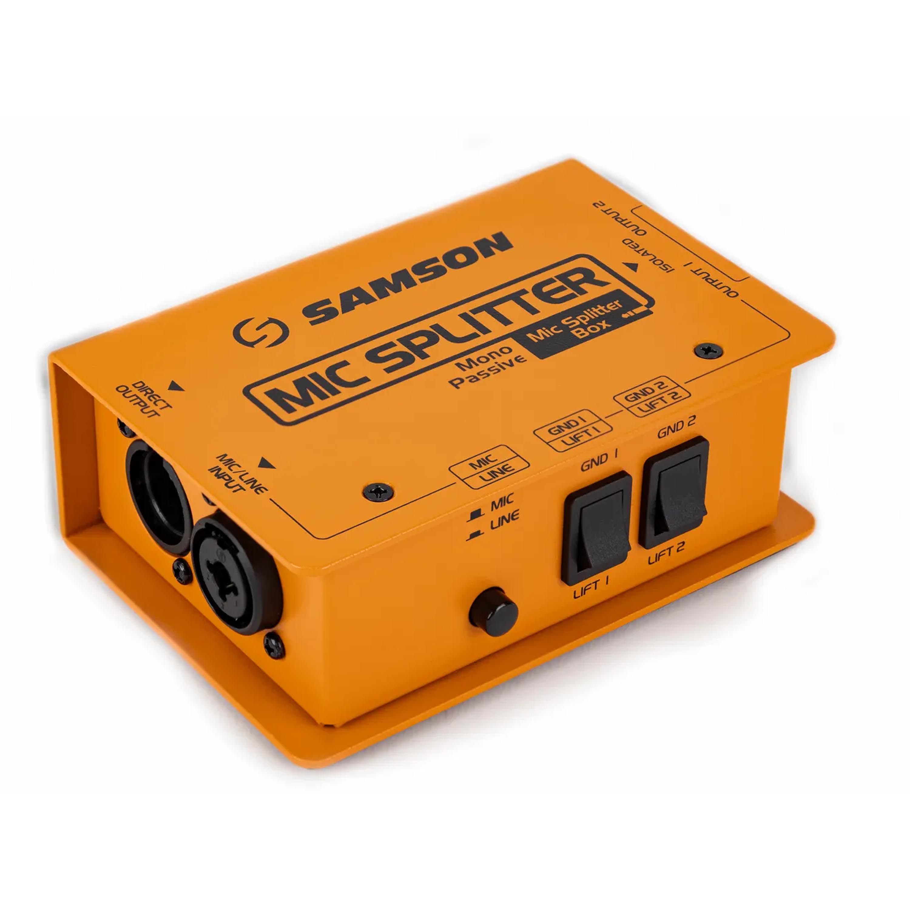 Caja divisora ​​de señal Samson Mic Splitter