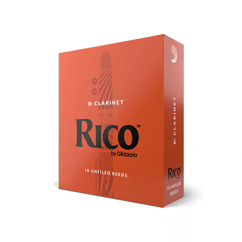 Cañas para clarinete Sib 3.5 Rico RCA1035 10 unidades