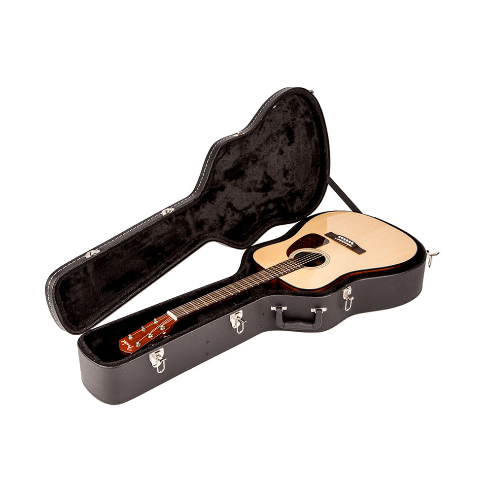 Case Para Guitarra Acústica Fender Flat-Top Dreadnought foto 4