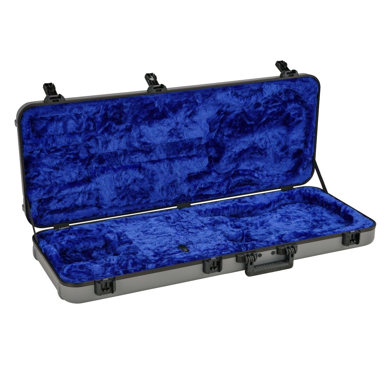 Case para guitarra eléctrica Fender Deluxe Silver Blue foto 2