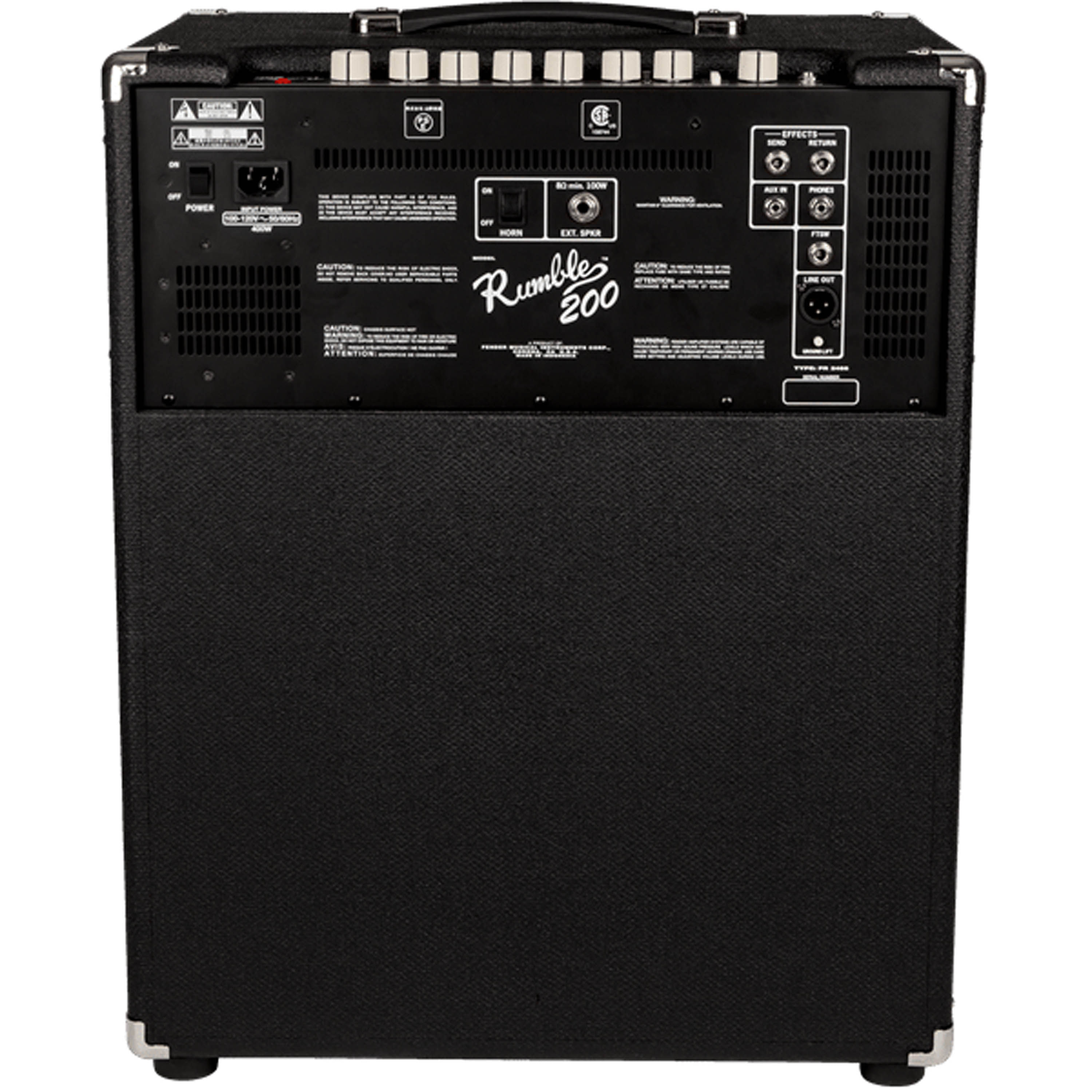 Combo de bajo Fender Rumble 200 V3 foto 3