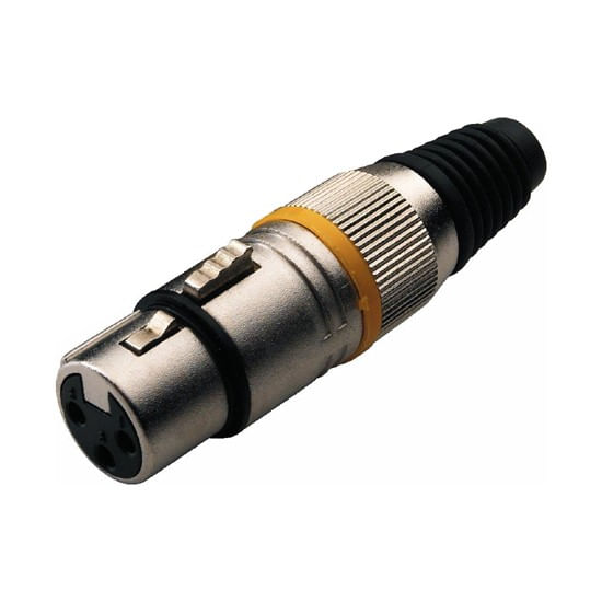 Conector Rockcable XLR hembra RCL10001M de metal