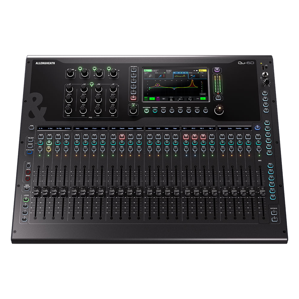 Consola Digital Allen & Heath QU-6D - 24CH - Con Dante