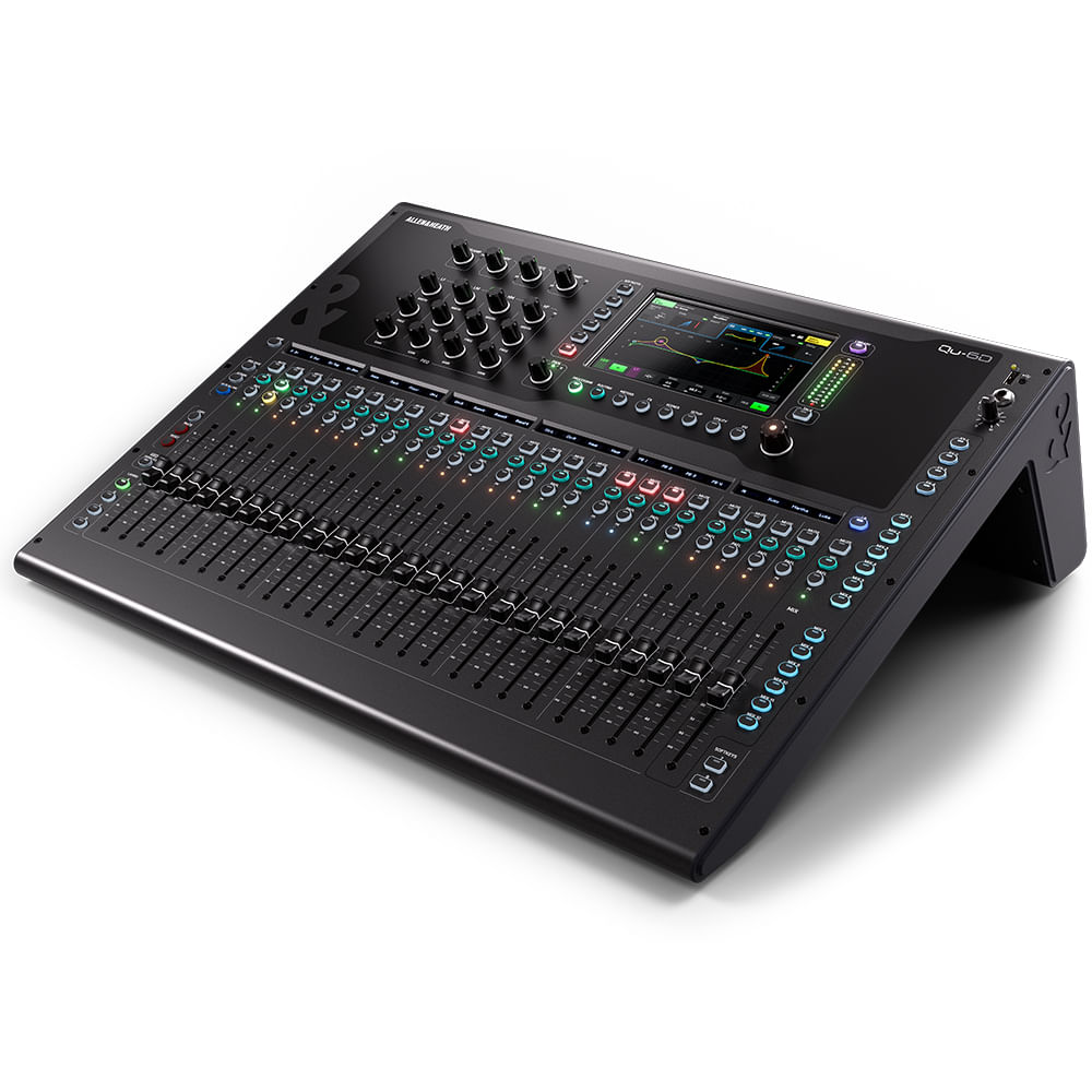 Consola Digital Allen & Heath QU-6D - 24CH - Con Dante foto 2