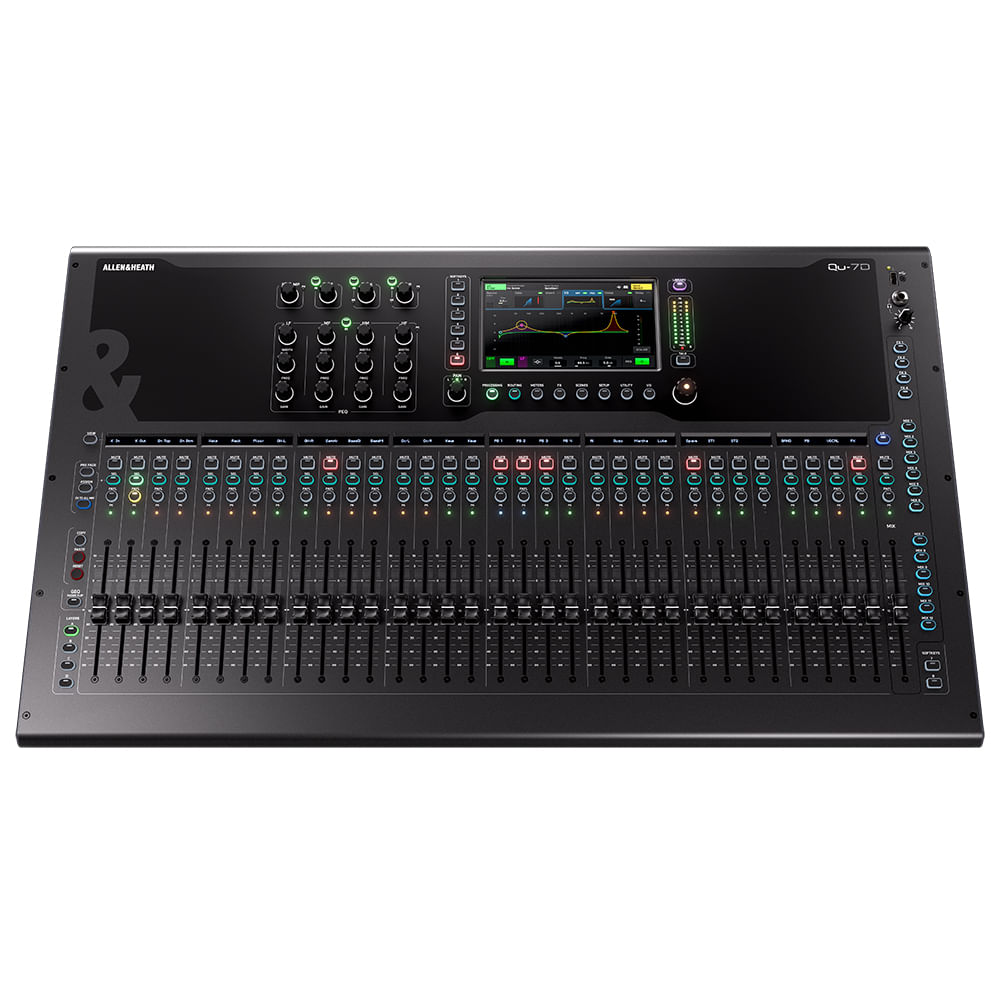 Consola Digital Allen & Heath QU-7D - 32CH - Con Dante