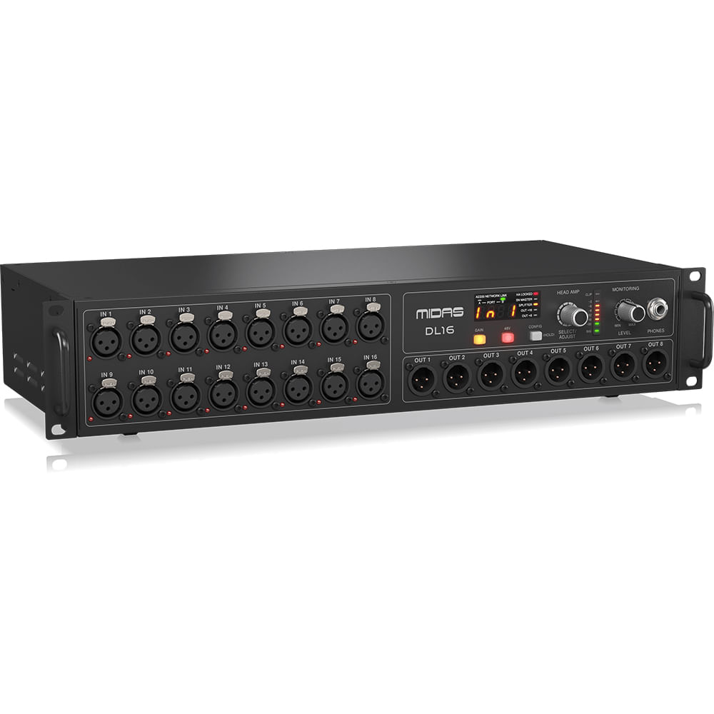 Consola Digital Rackeable MIDAS DL16 - ULTRANET y ADAT foto 2