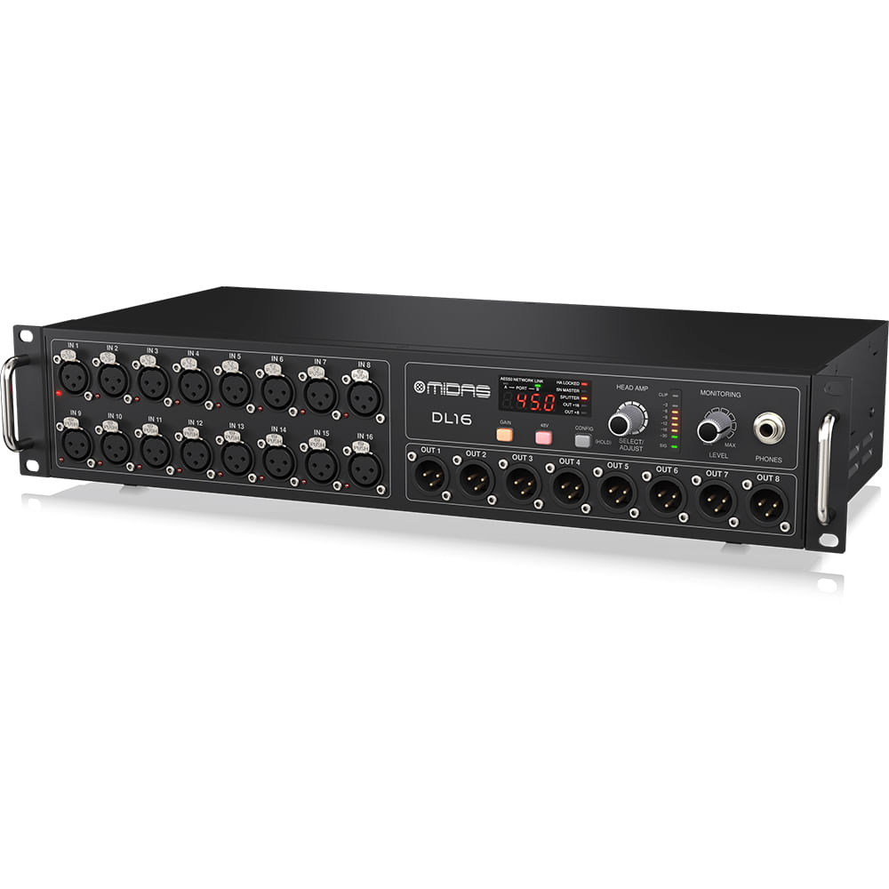 Consola Digital Rackeable MIDAS DL16 - ULTRANET y ADAT foto 4
