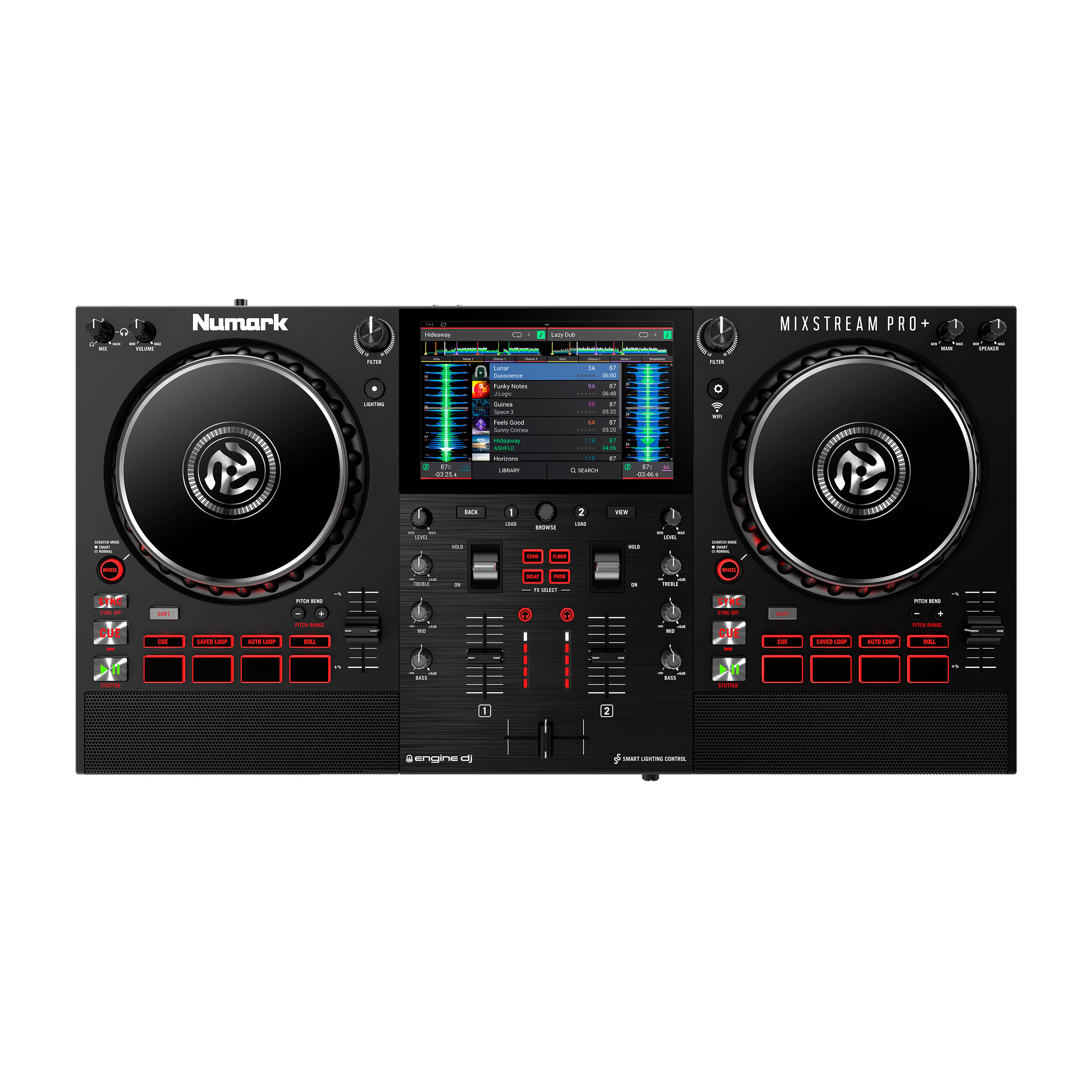 Controlador DJ autónomo Numark Mixstream Pro +