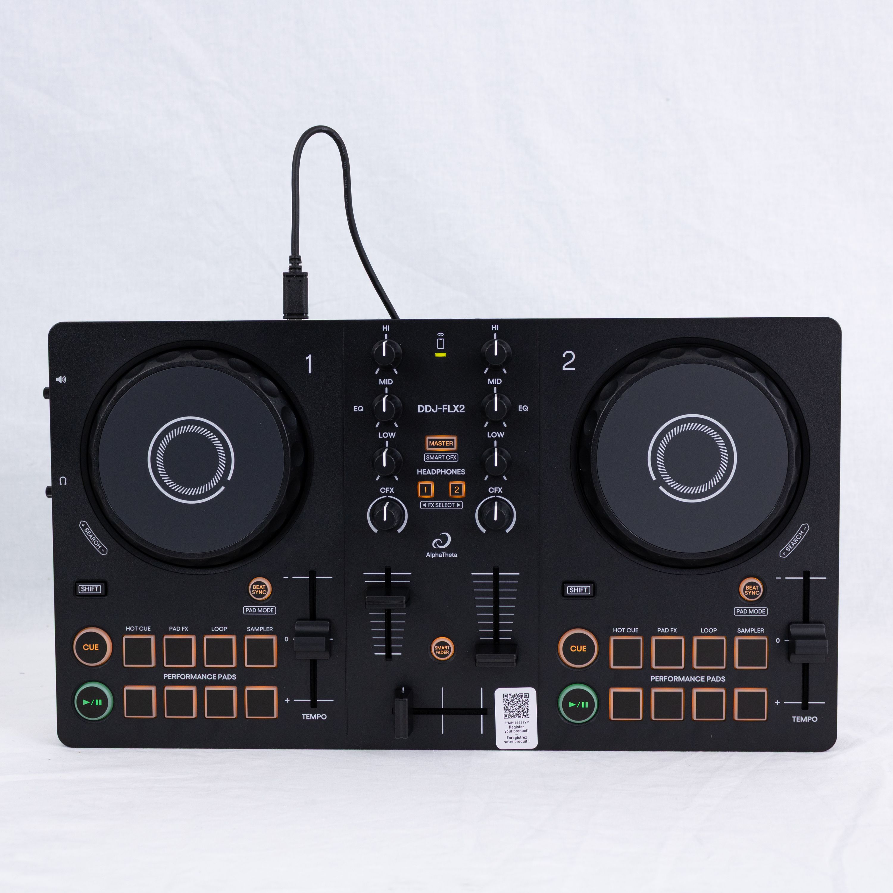 Controlador DJ Pioneer DJ AlphaTheta DDJ FLX2 OPENBOX